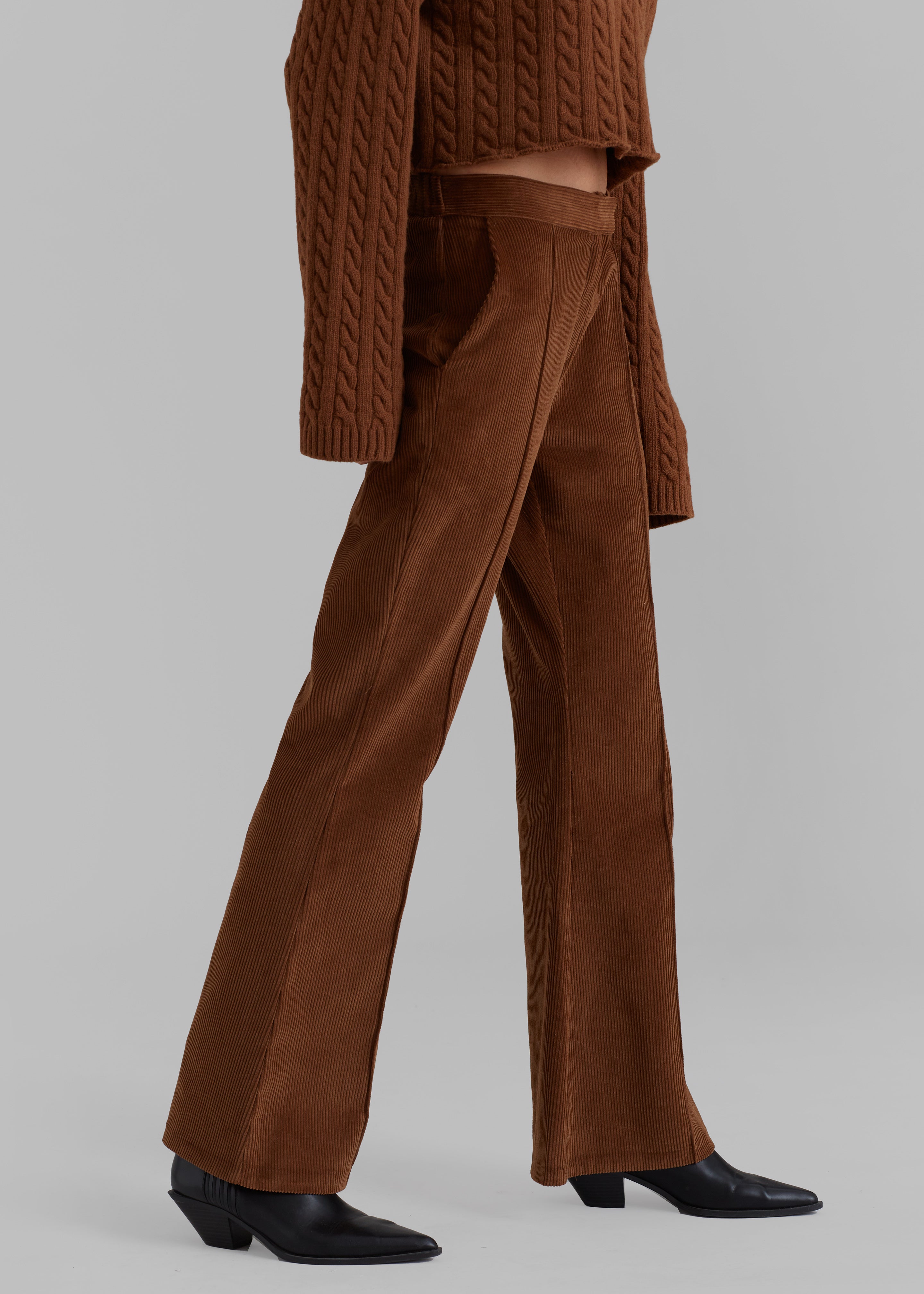 Nearly Famous Flare Corduroy Pants – B Bronzed Boutique
