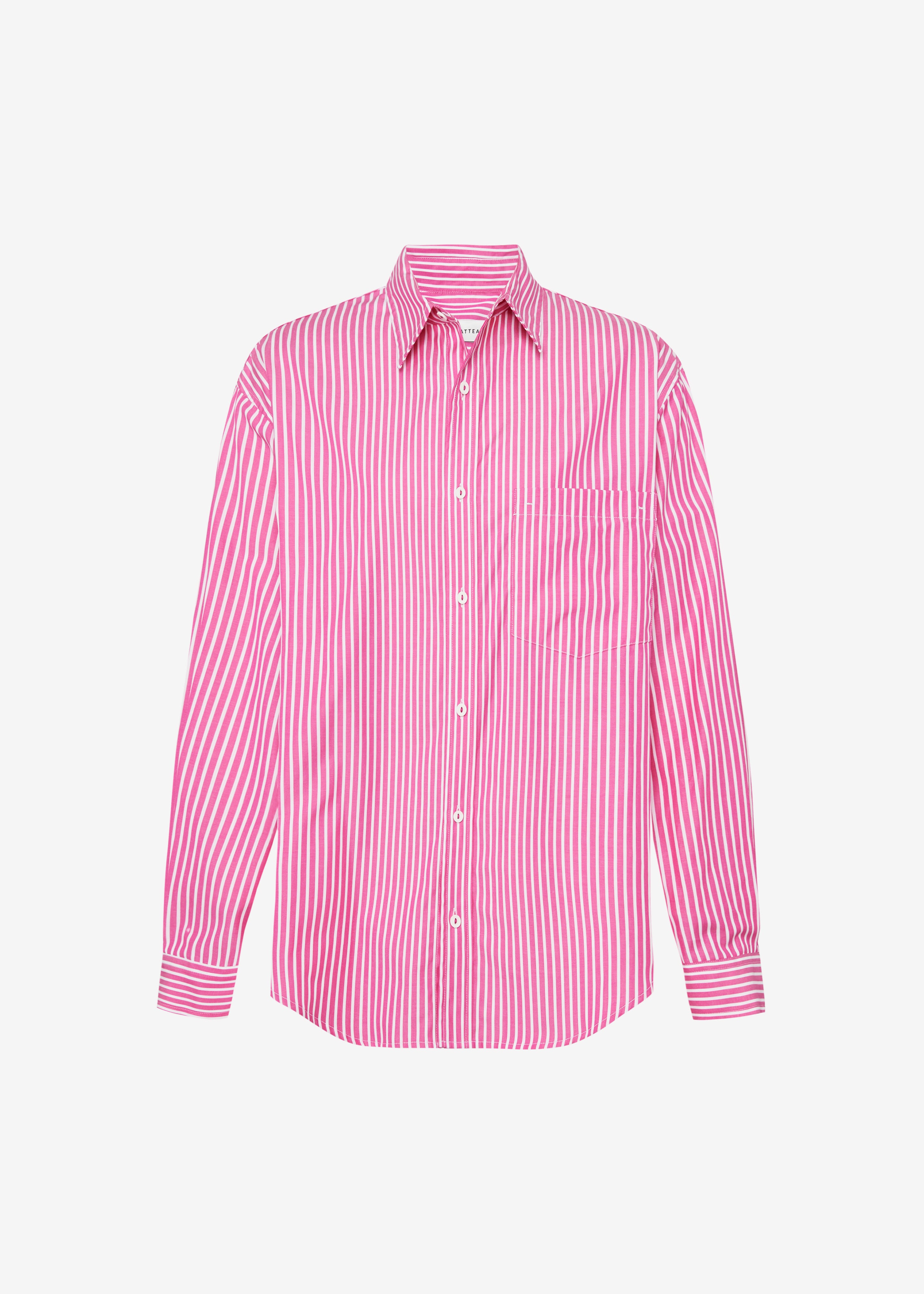 Matteau Classic Stripe Shirt - Sherbet - 6