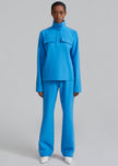 Nanushka Nicia Elasticated Trouser - Electric Blue