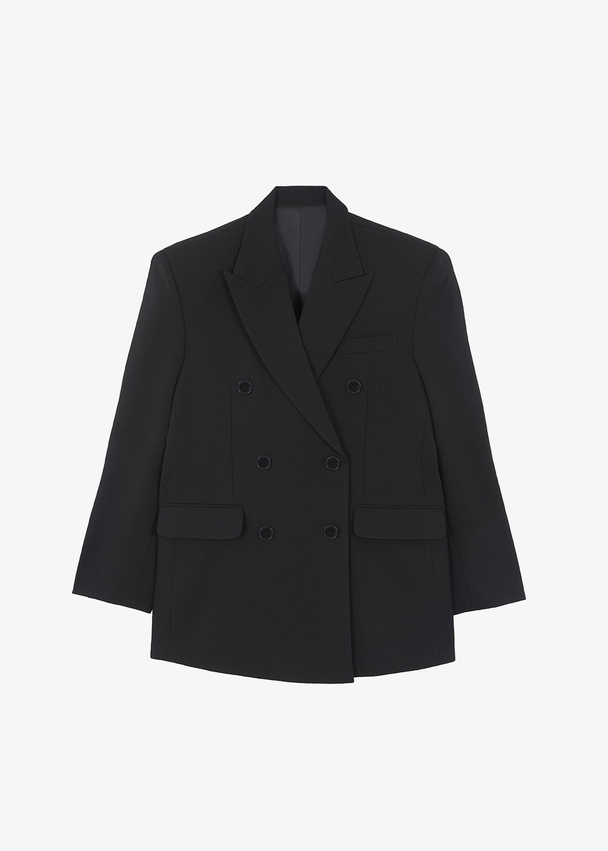 Nessi Double Breasted Blazer - Black - 8