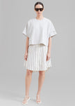 3.1 Phillip Lim Patched Sweatshirt Combo Dress - Ash Multi