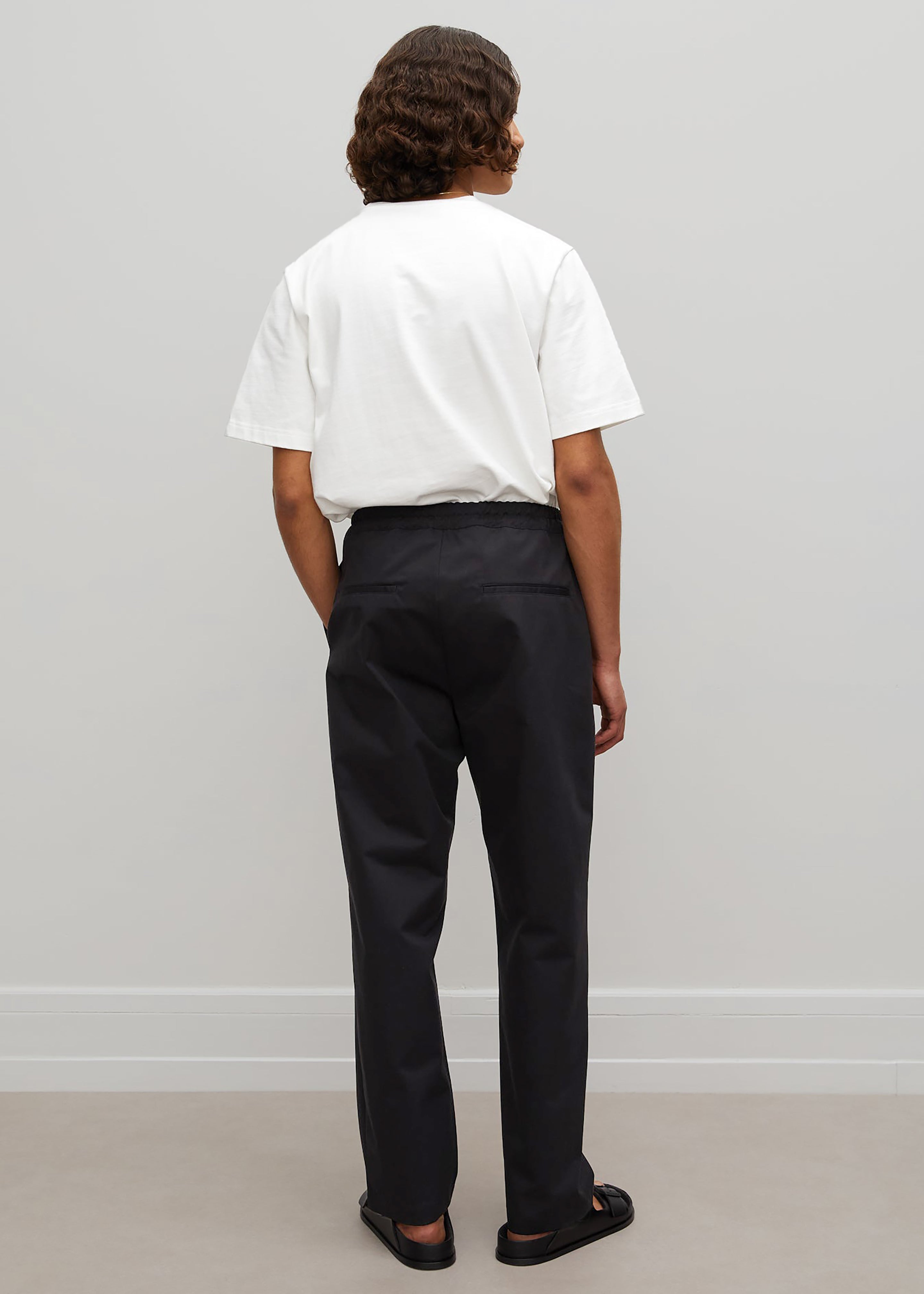 Venus Relaxed Tapered Utility Trousers Black