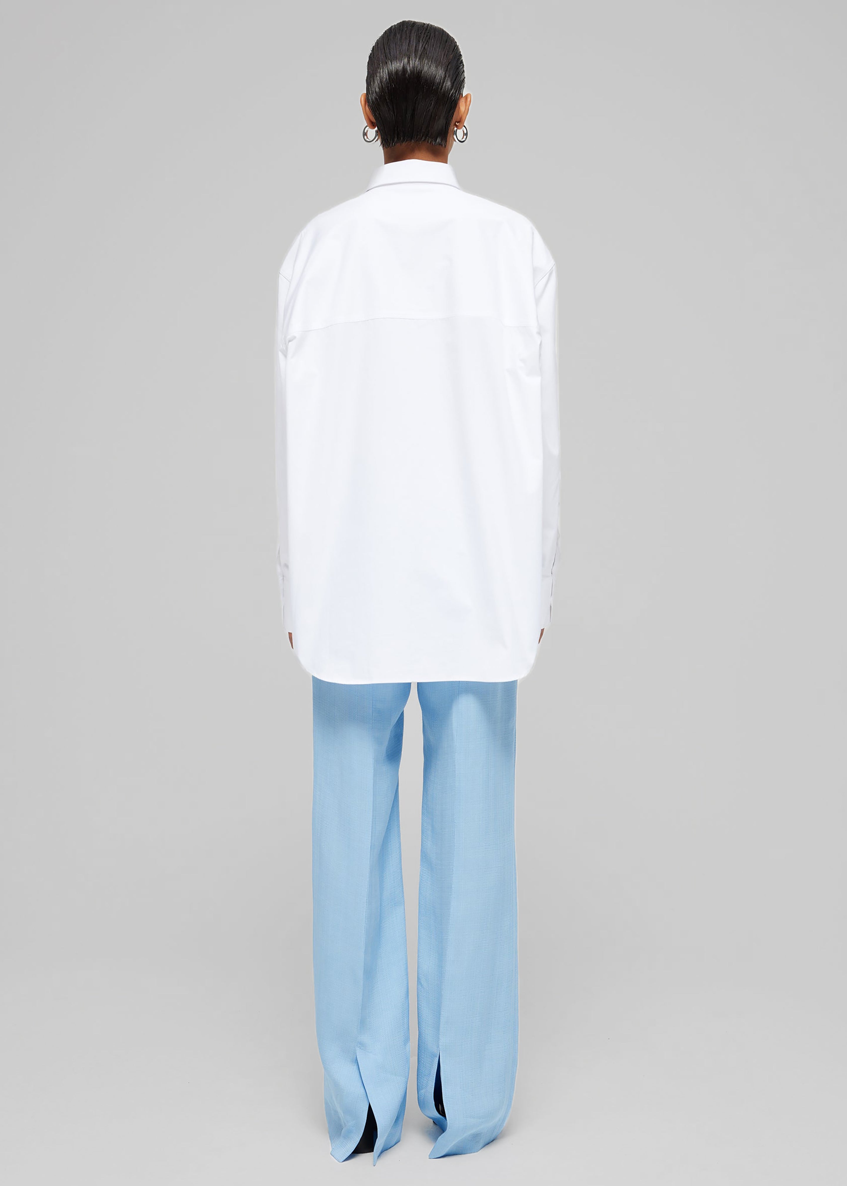 Róhe Unisex Classic Shirt - White - 9