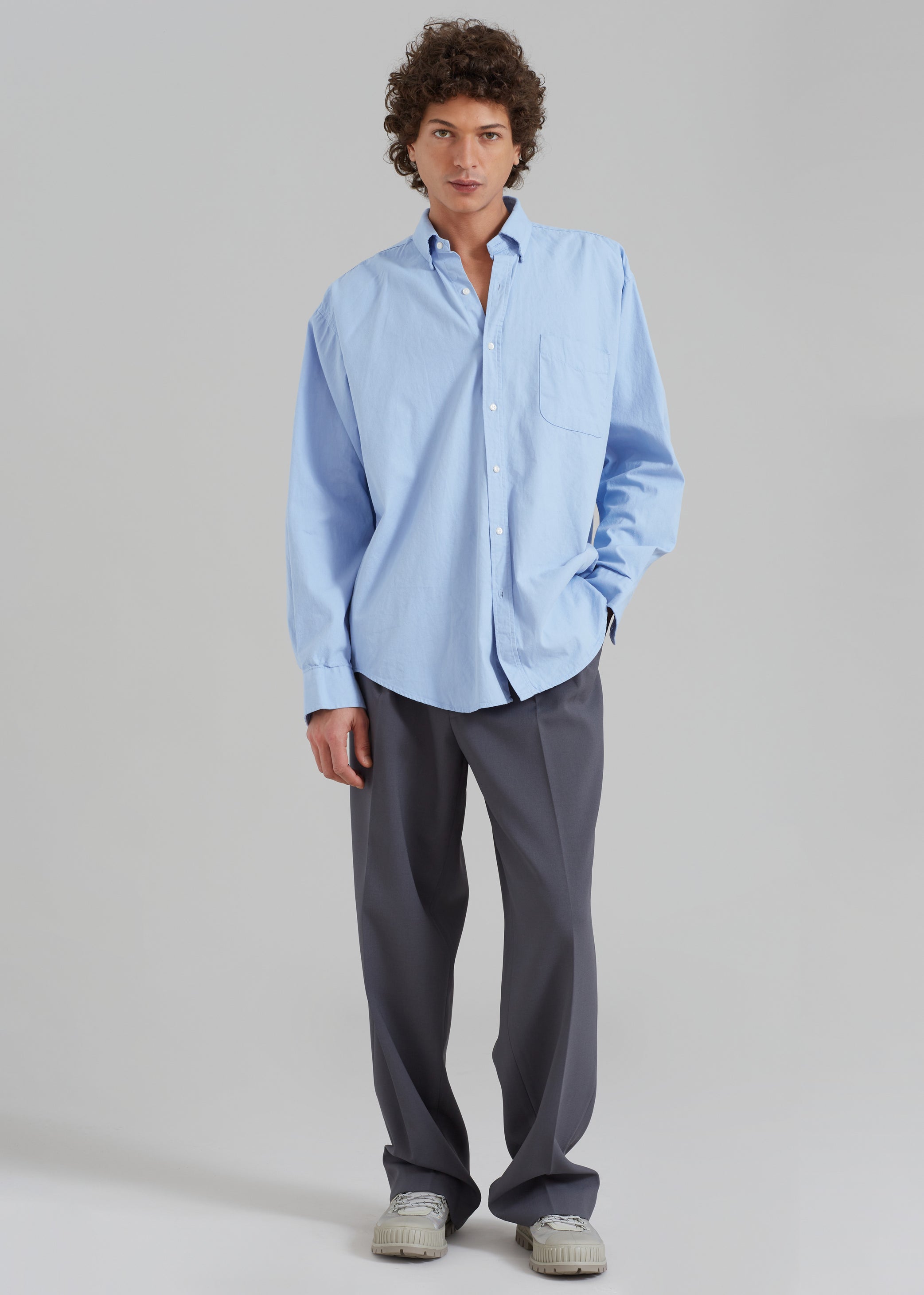 Shop the look image for Sinclair Shirt - Sky Blue