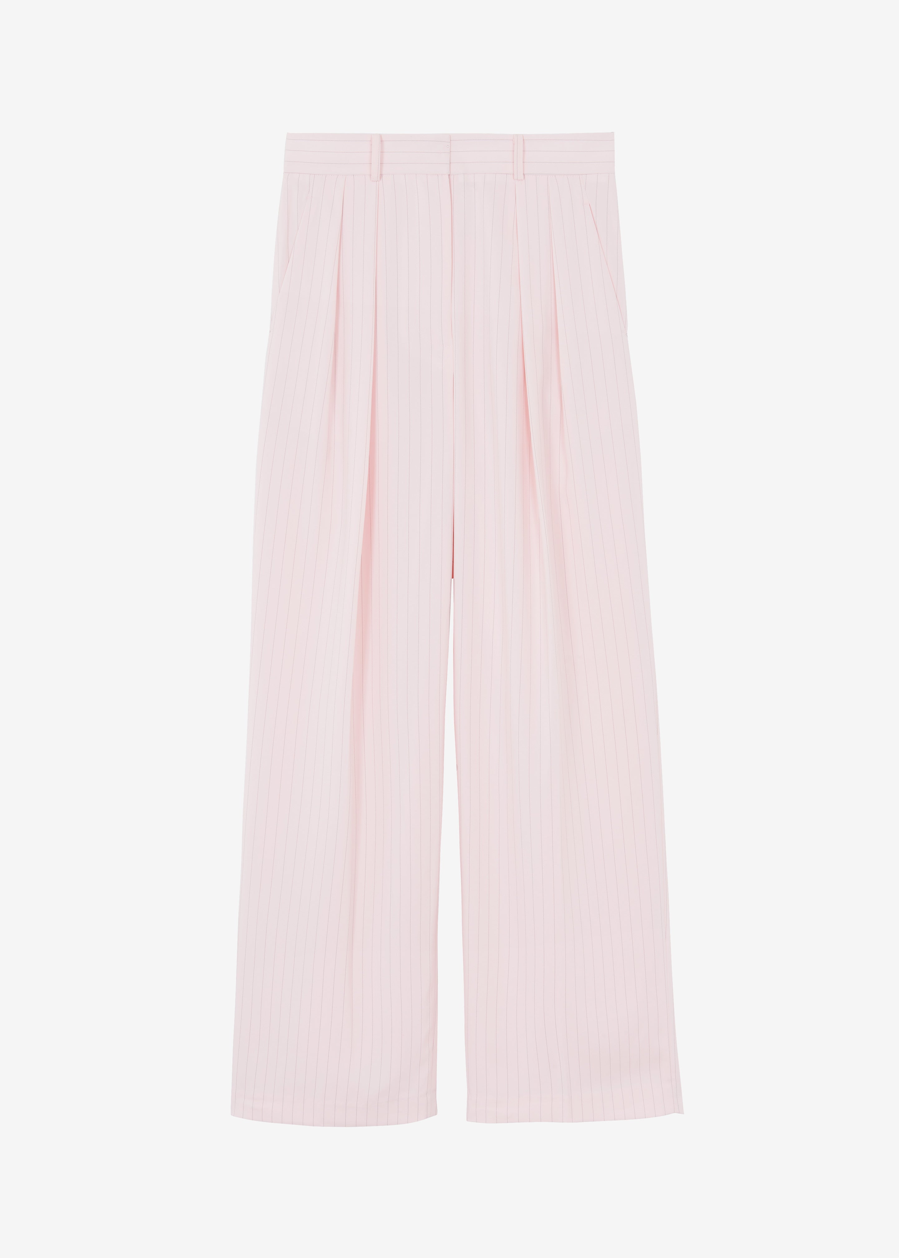 Topshop pleated trousers in taupe | ASOS
