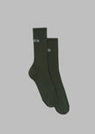 Frankie in English Ribbed Socks - Army Green [gender-male]