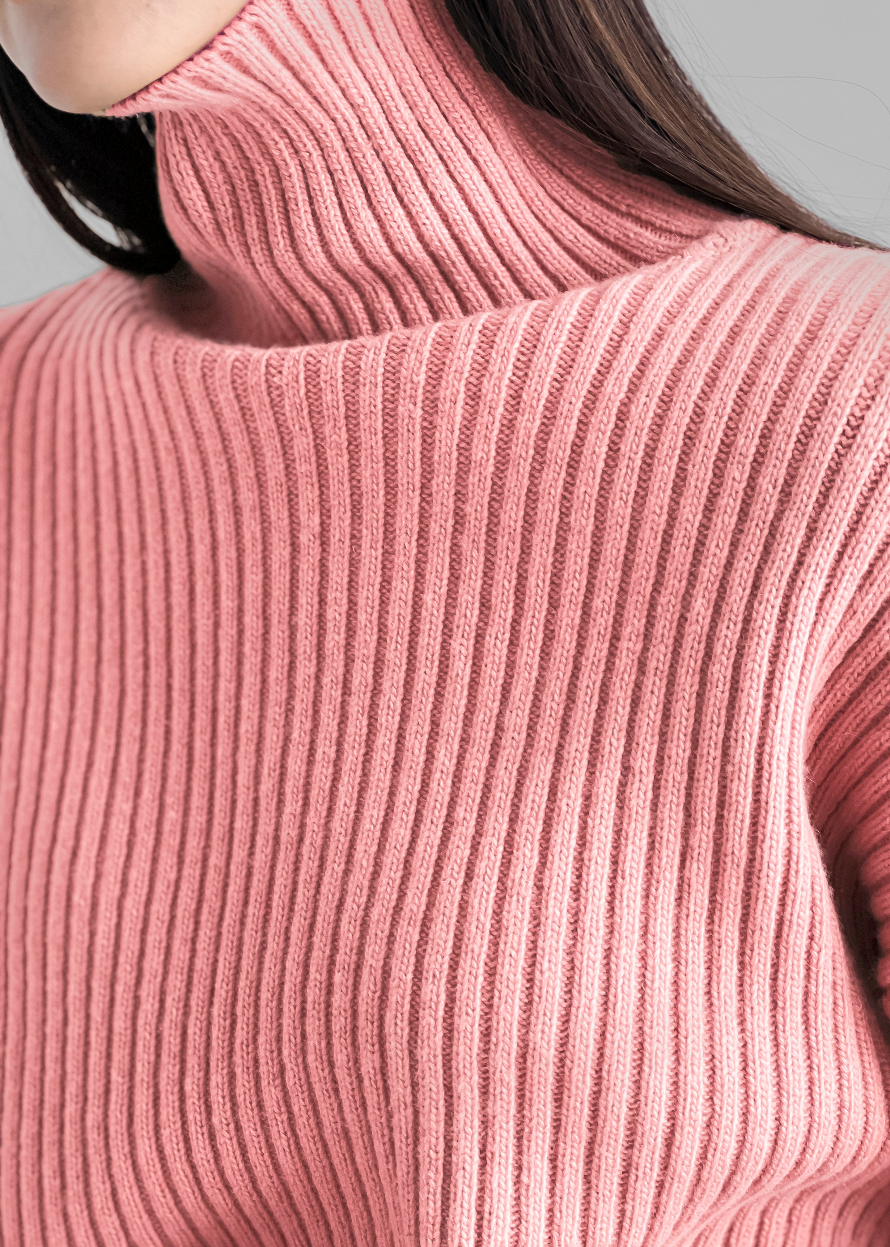 Thelma Ribbed Sweater - Pink - 6