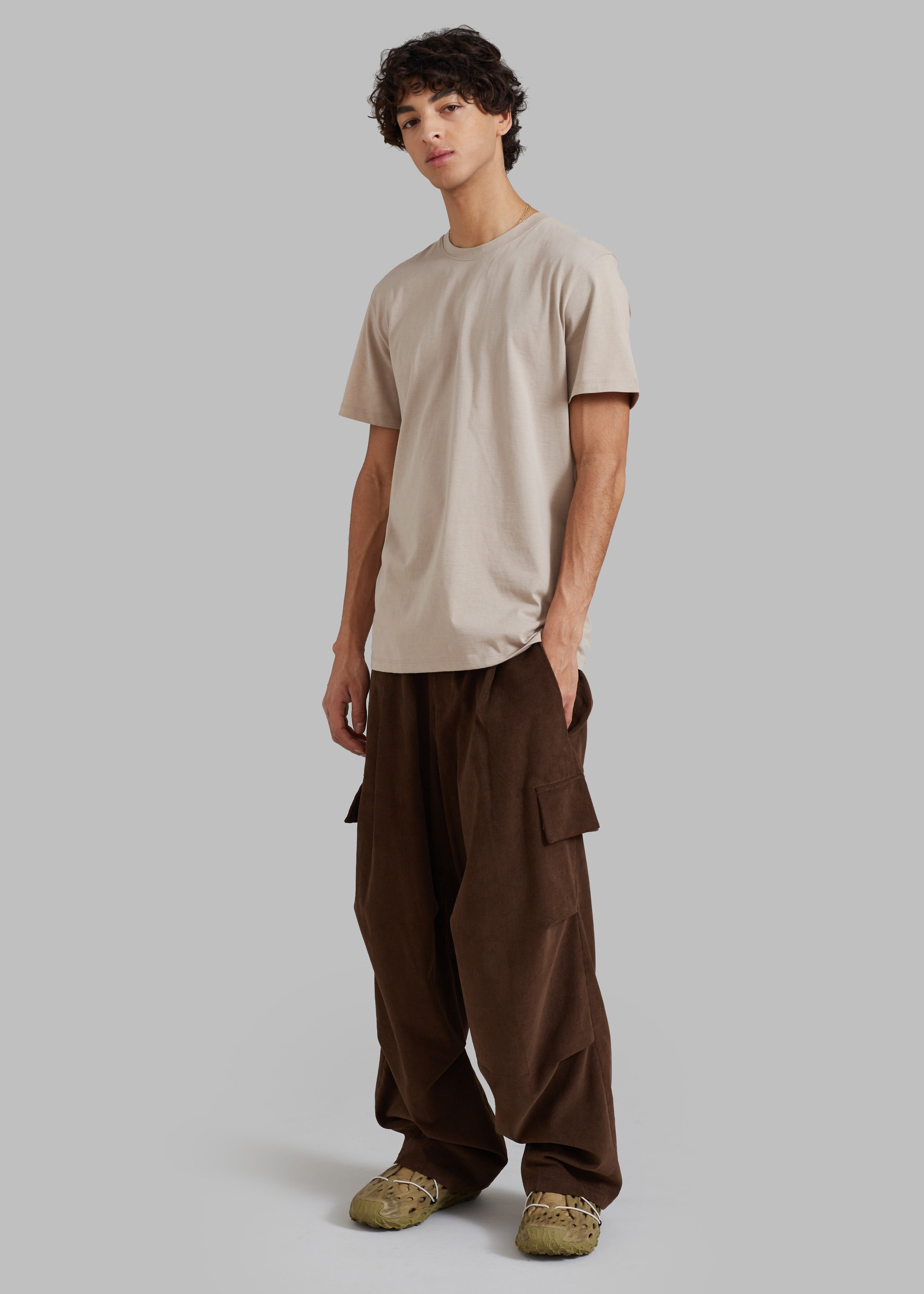 Garnett Corduroy Pants - Brown - 11 - Garnett Corduroy Pants - Brown [gender-male]
