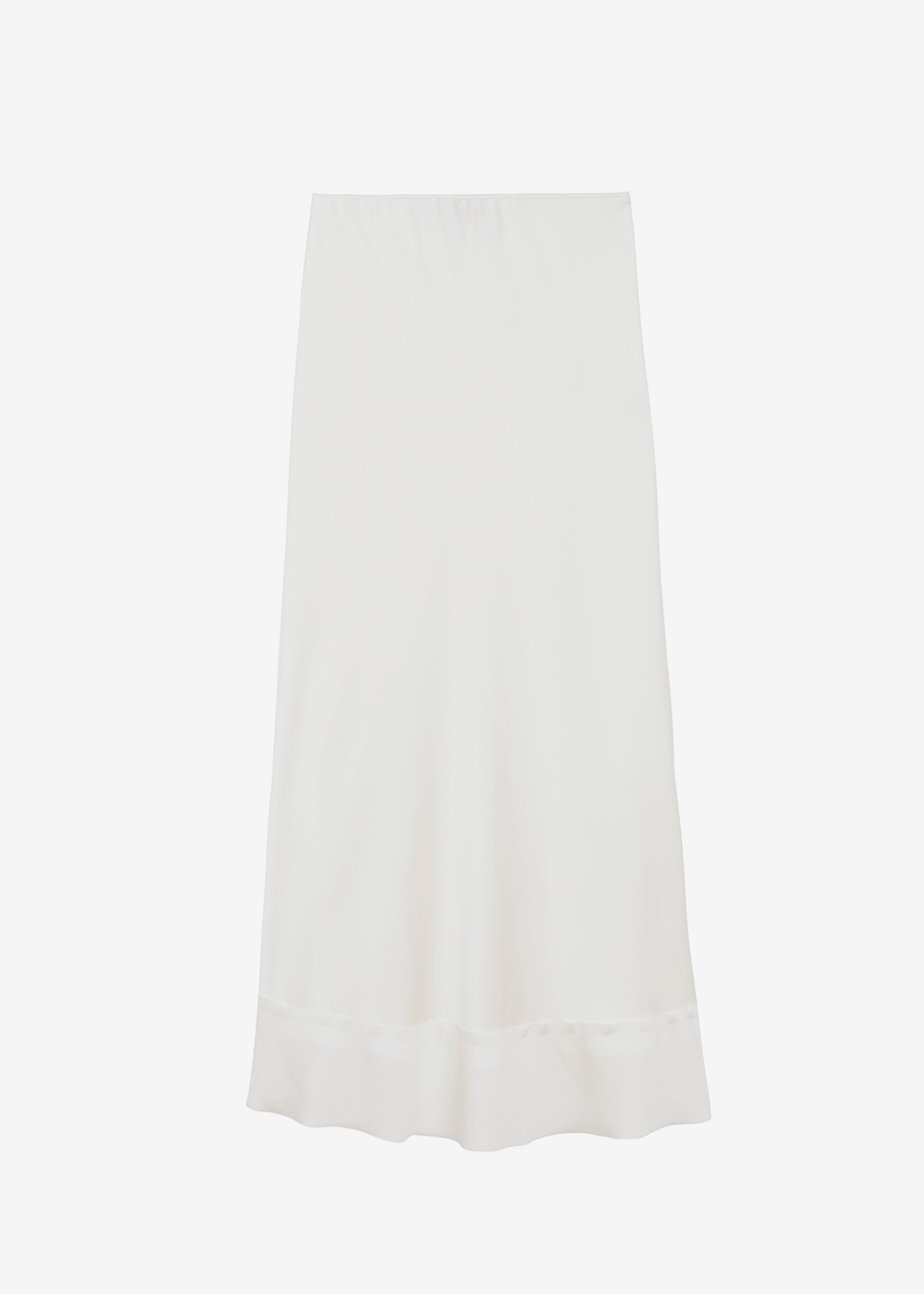 Vosgi Silky Skirt - White - 11