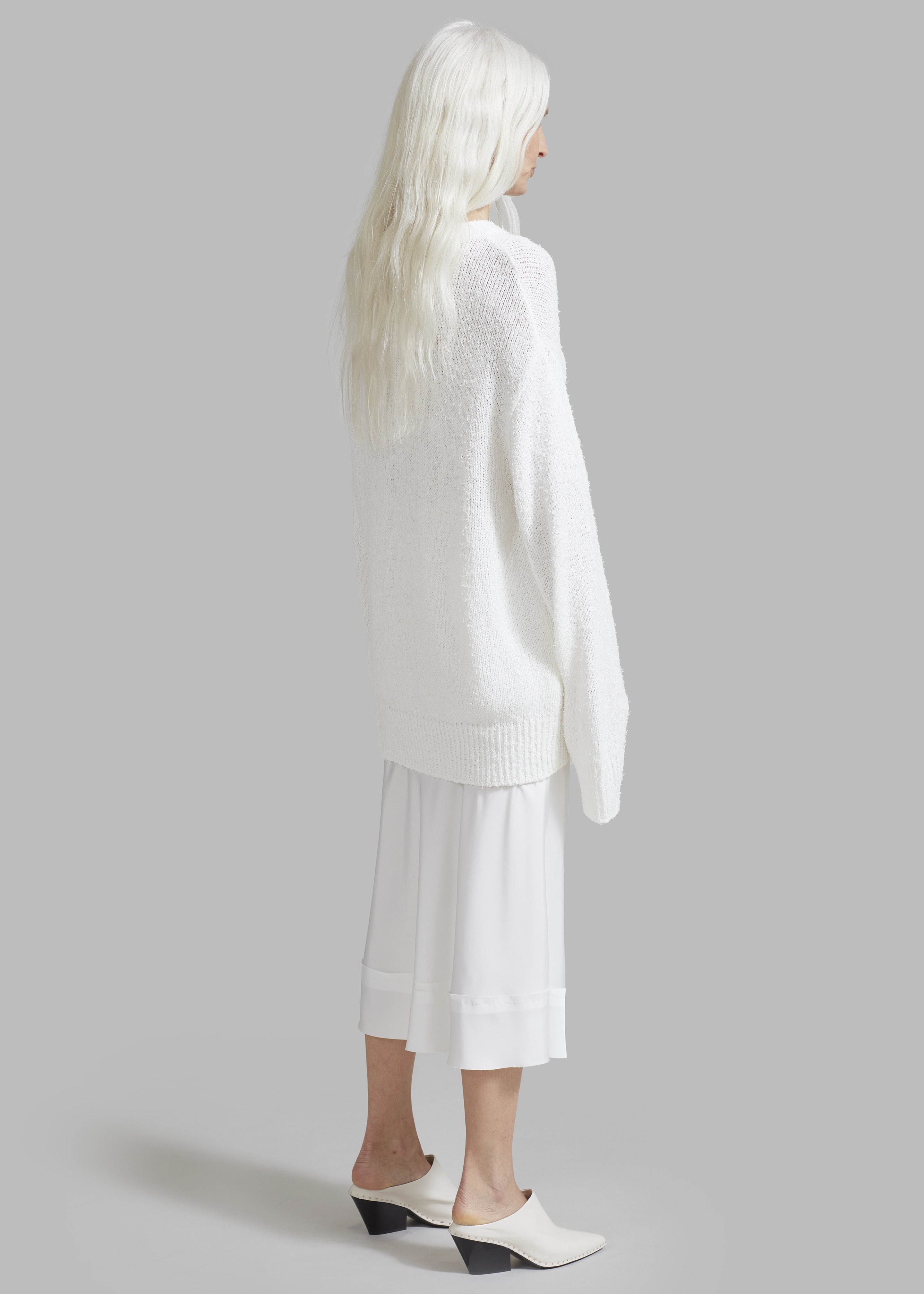 Vosgi Silky Skirt - White - 10
