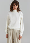 Variel Turtleneck Sweater - Cream