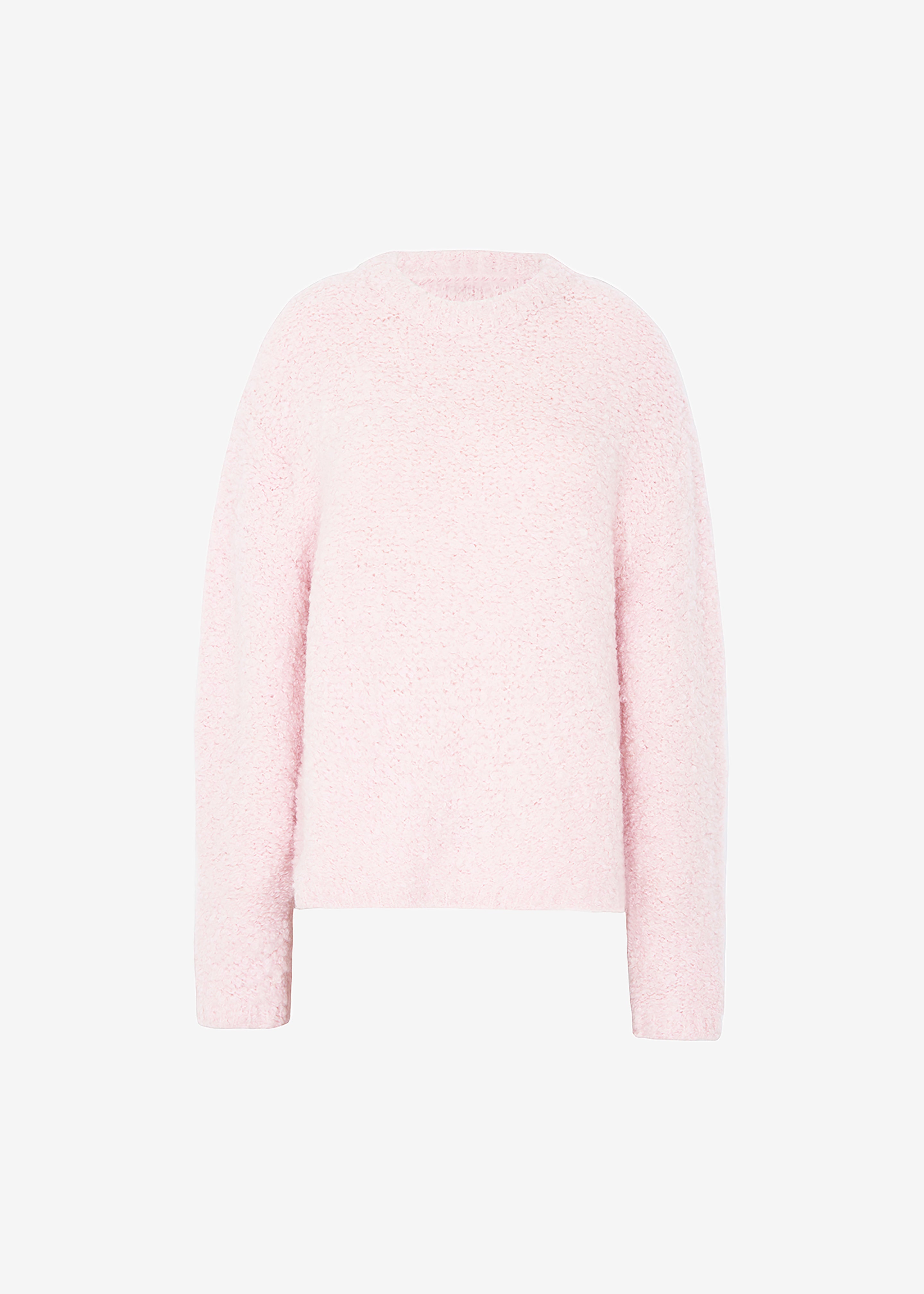 Vilo Boucle Sweater - Pink – The Frankie Shop