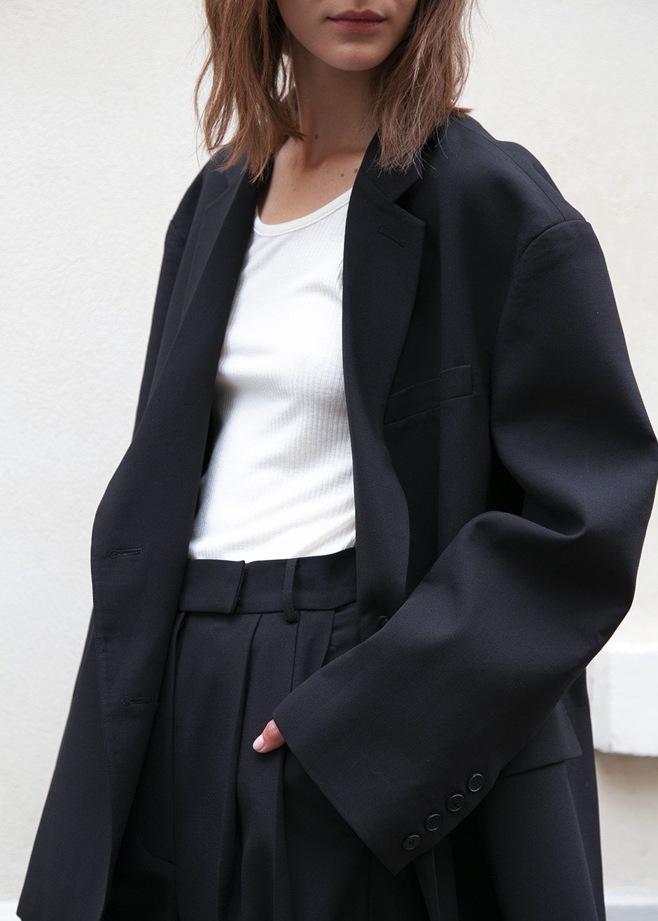 Bea Blazer - Black – The Frankie Shop