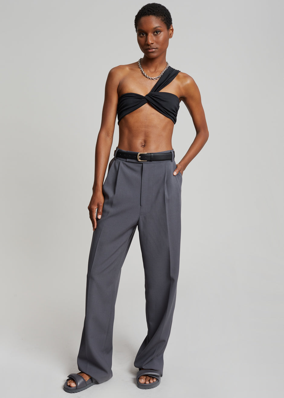 Bea Suit Pants - Charcoal