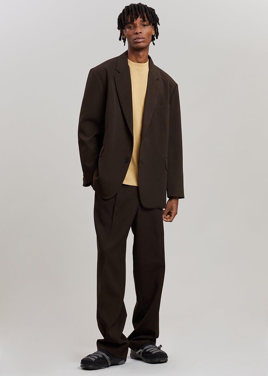 Beo Suit Pants - Dark Espresso