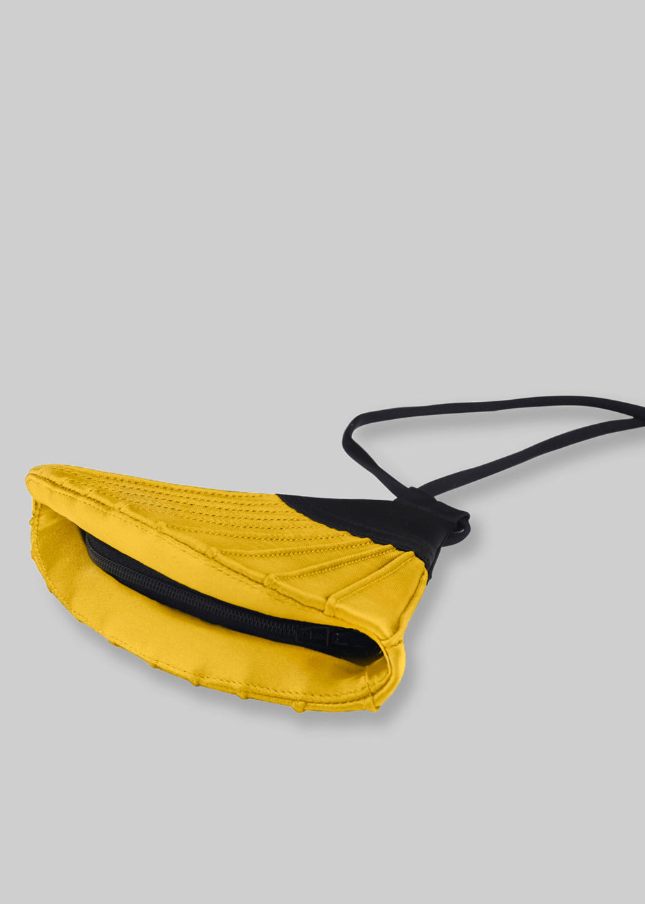 Bevza Mini Fan Bag - Yellow - 1