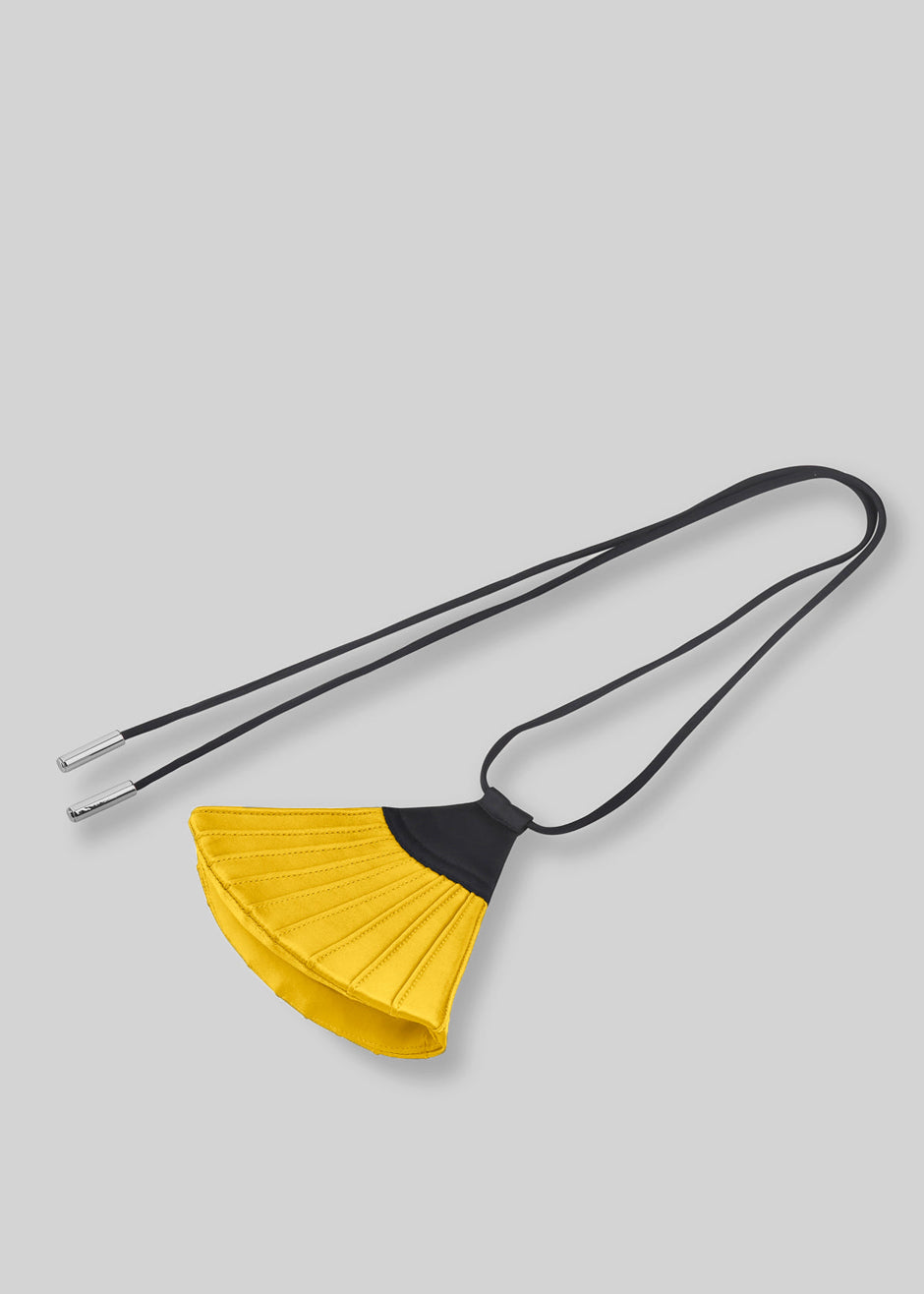 Bevza Mini Fan Bag - Yellow - 3