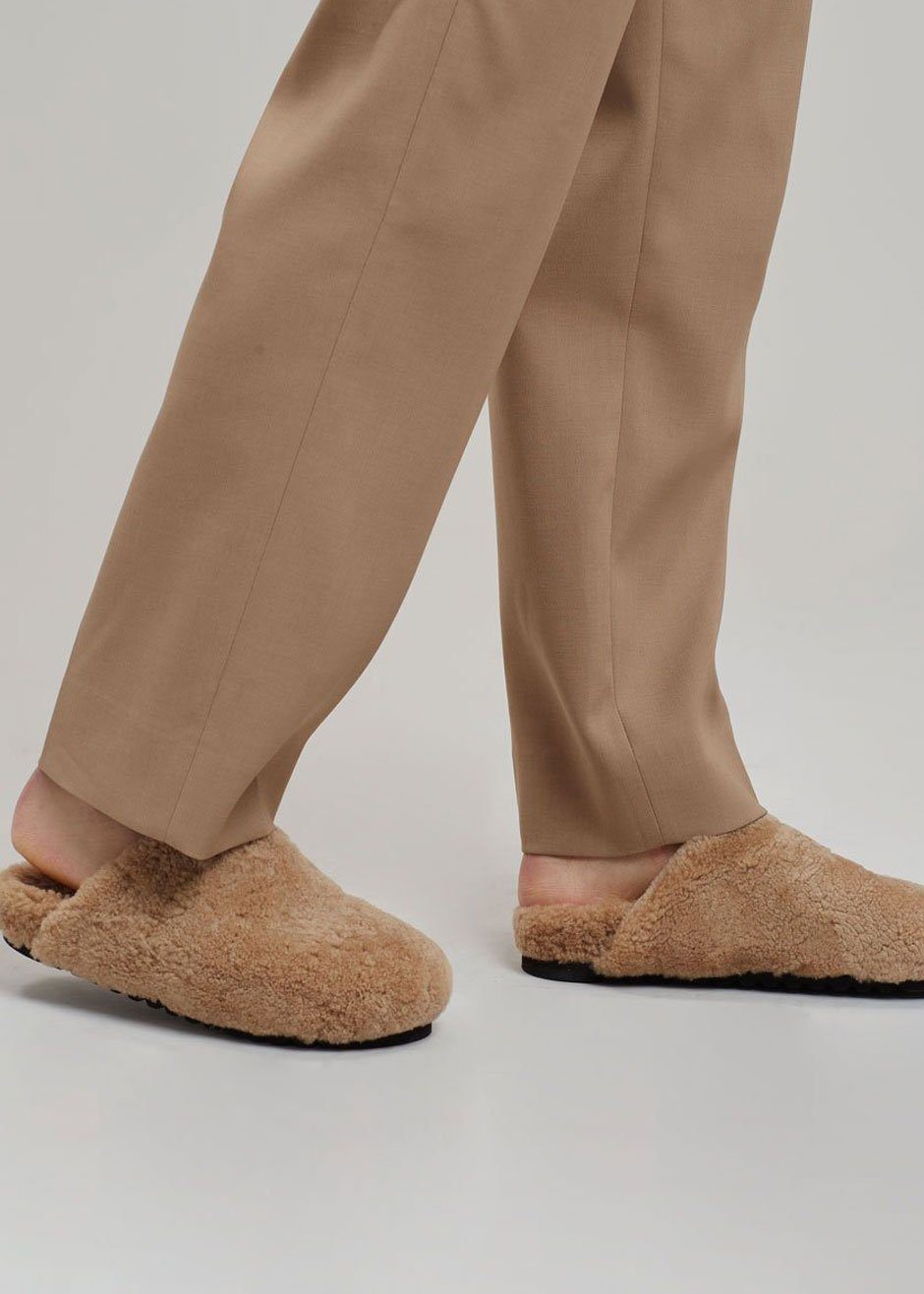 BY MALENE BIRGER COZAI SLIPPERS CINNAMON BROWN