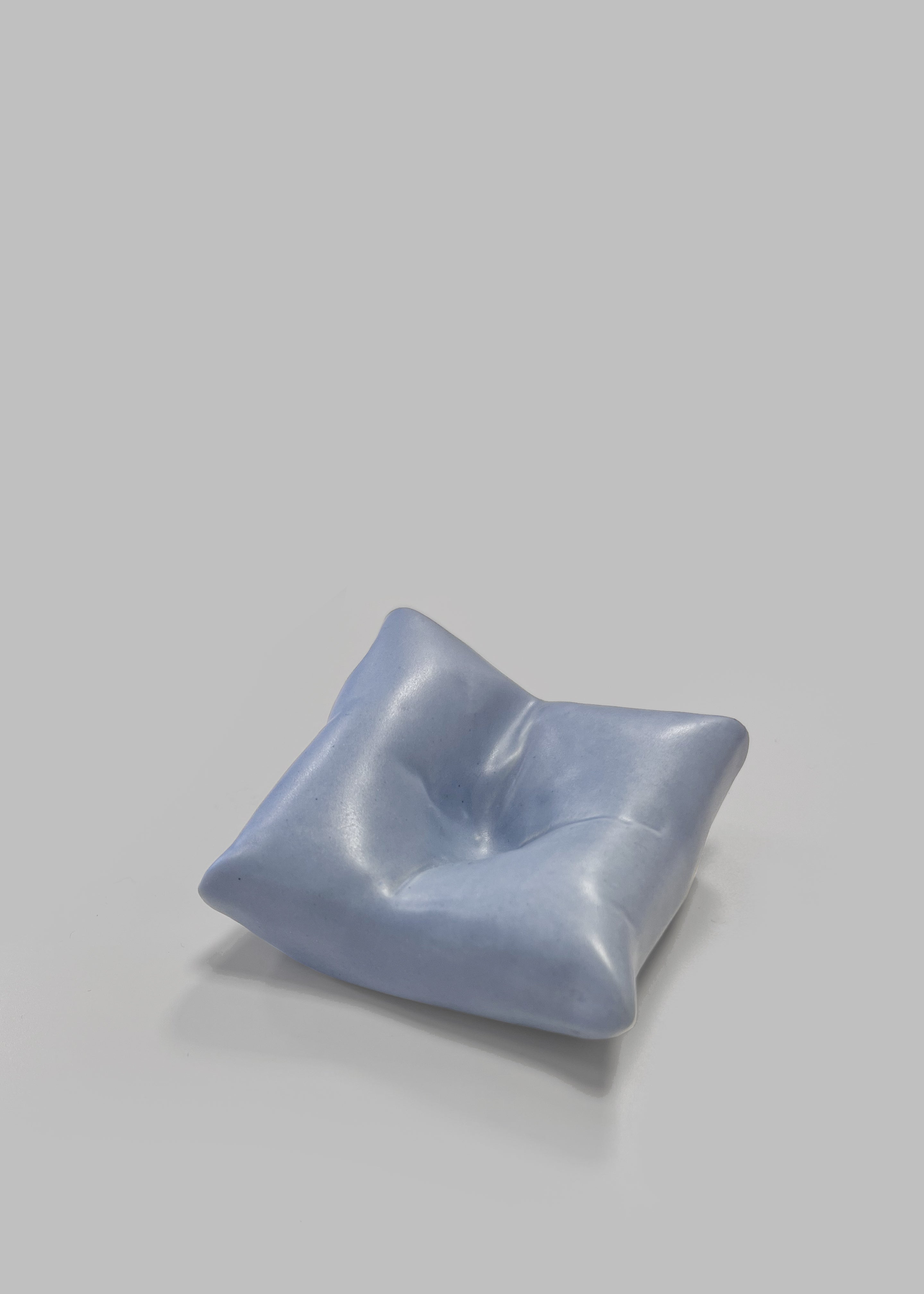 Completedworks Bumped II Ceramic Cushion - Matte Blue - 1