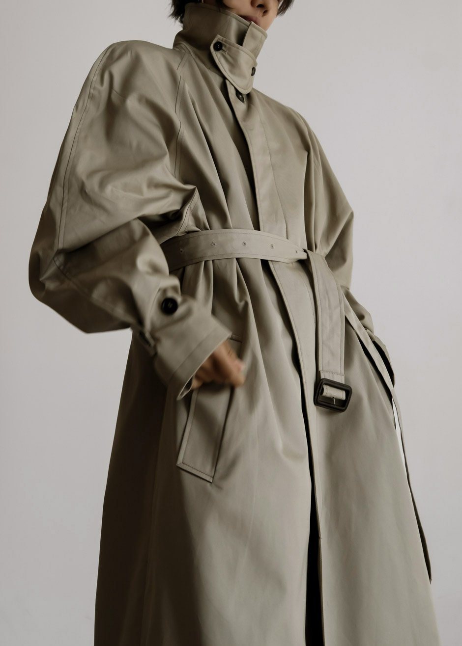 ブランド雑貨総合 KIDILL 2021AW Crust Trench Coat トレンチコート