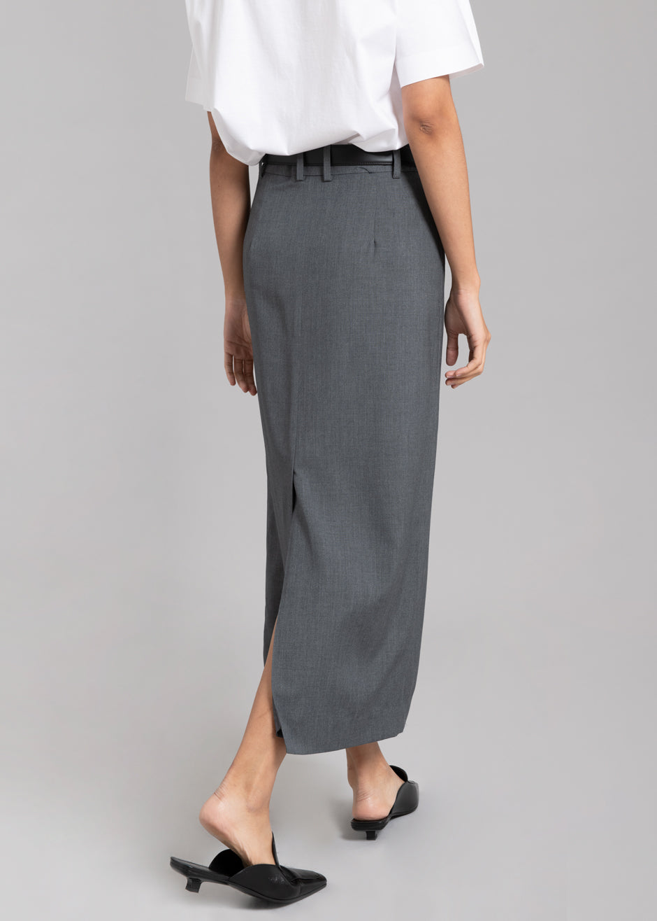 Charcoal grey pencil skirt uk sale