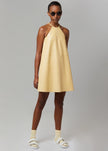 Garland Leather Dress by Aeron in Egg Dress Aeron 