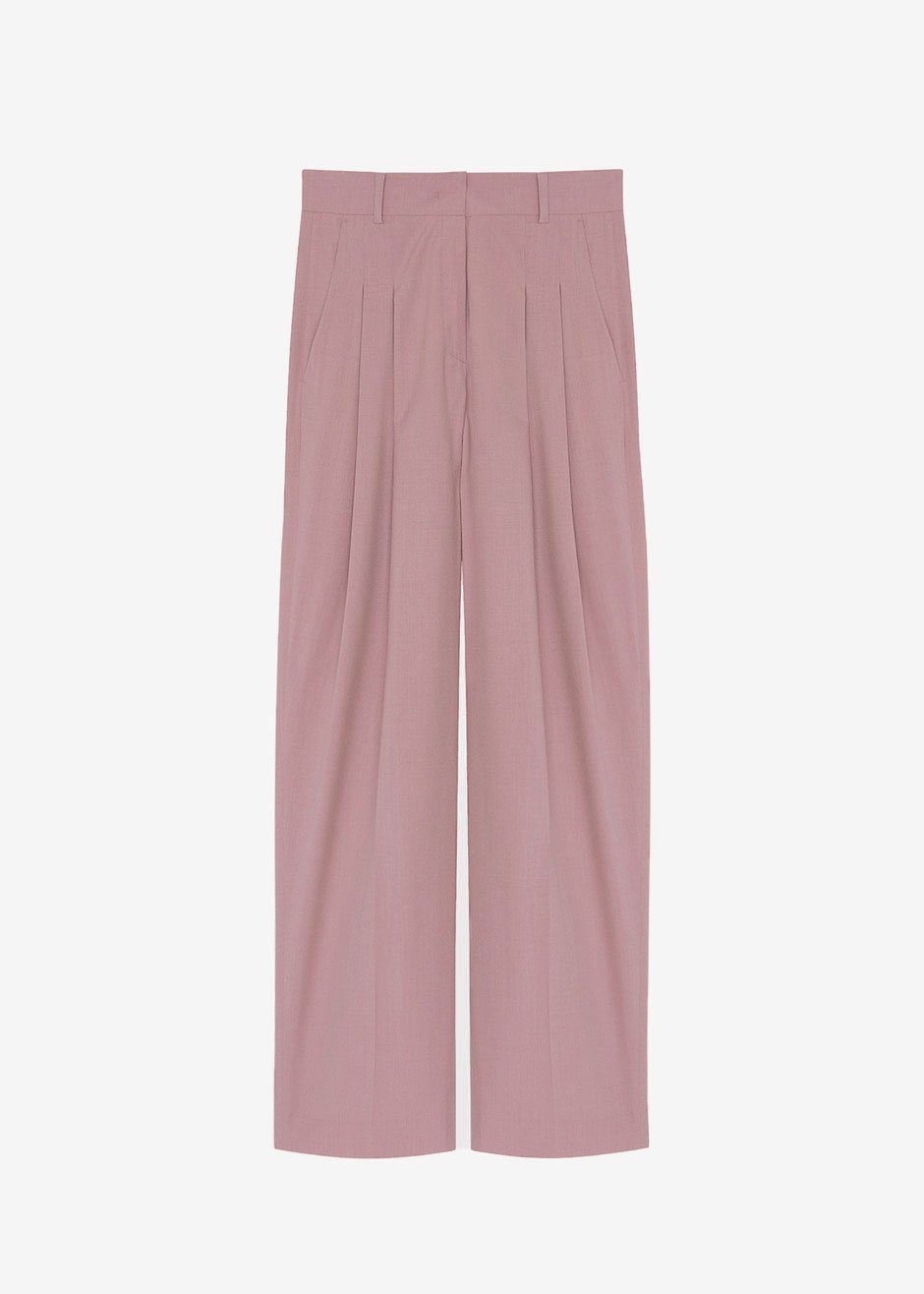Gelso Pleated Trousers - Rose - 21