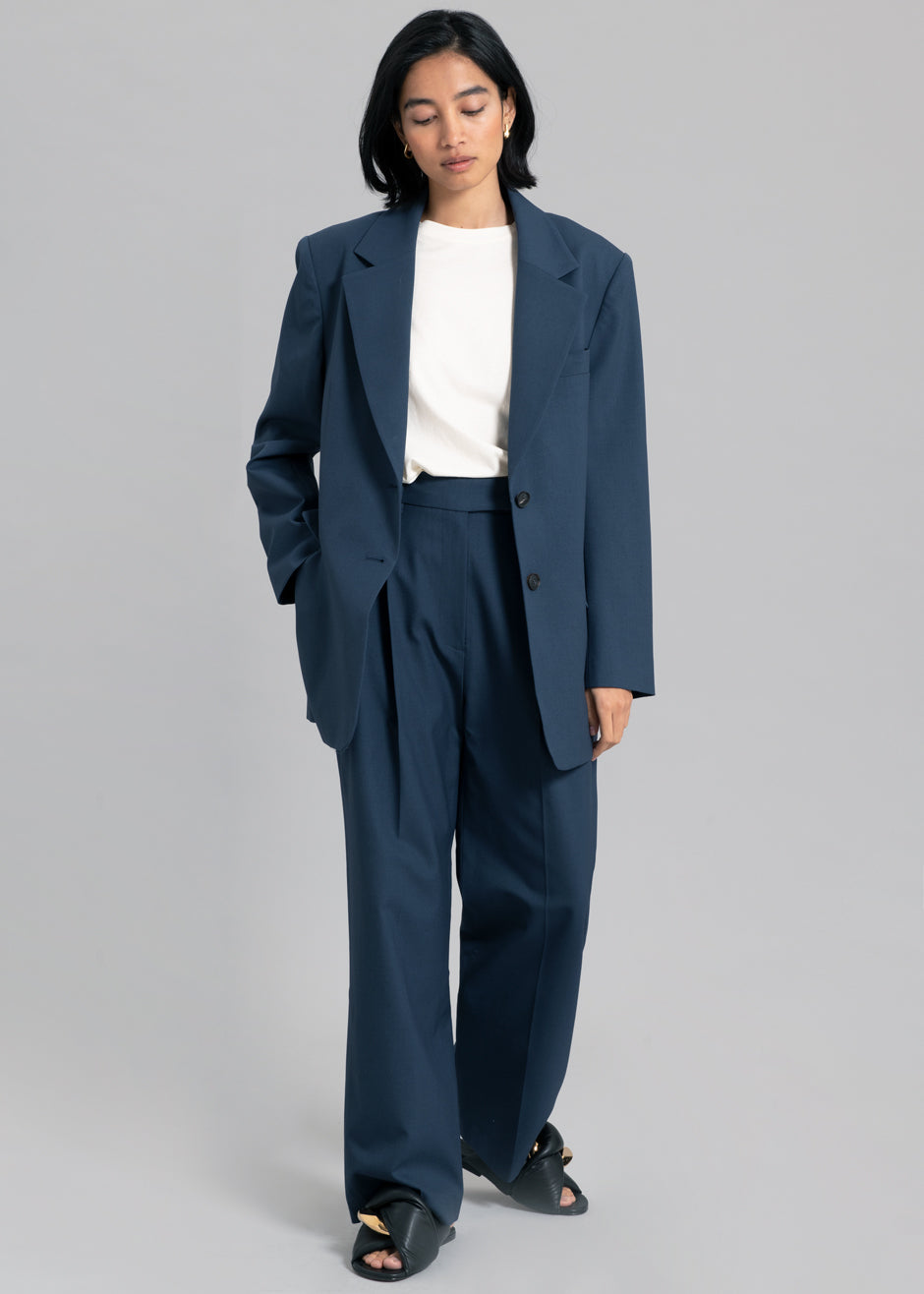 Womens AERON pink Wool Wellen Tailored Trousers | Harrods # {CountryCode}