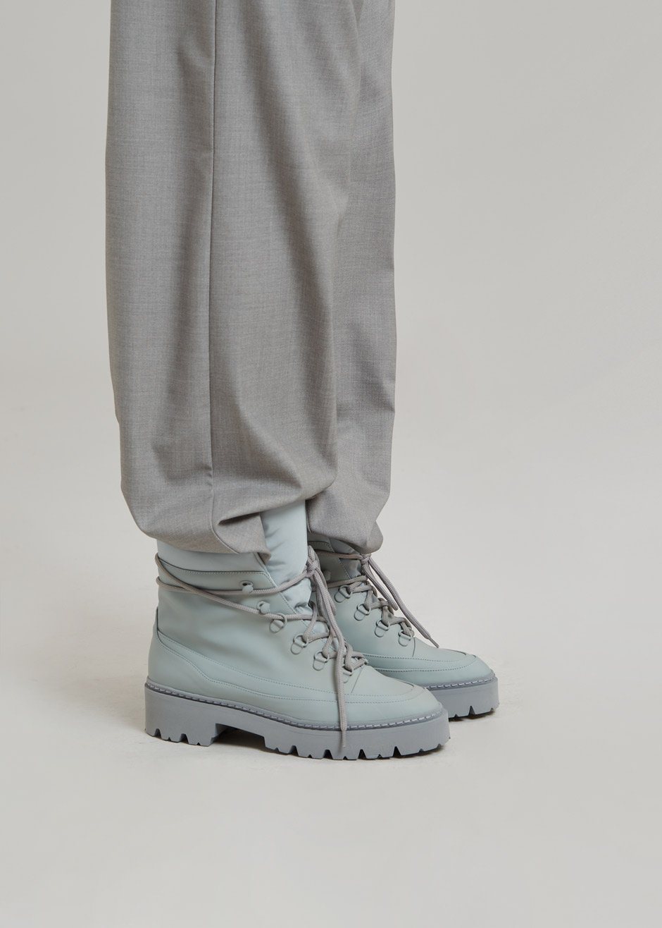 Gia Borghini Terra Hiking Boots - Gray - 7
