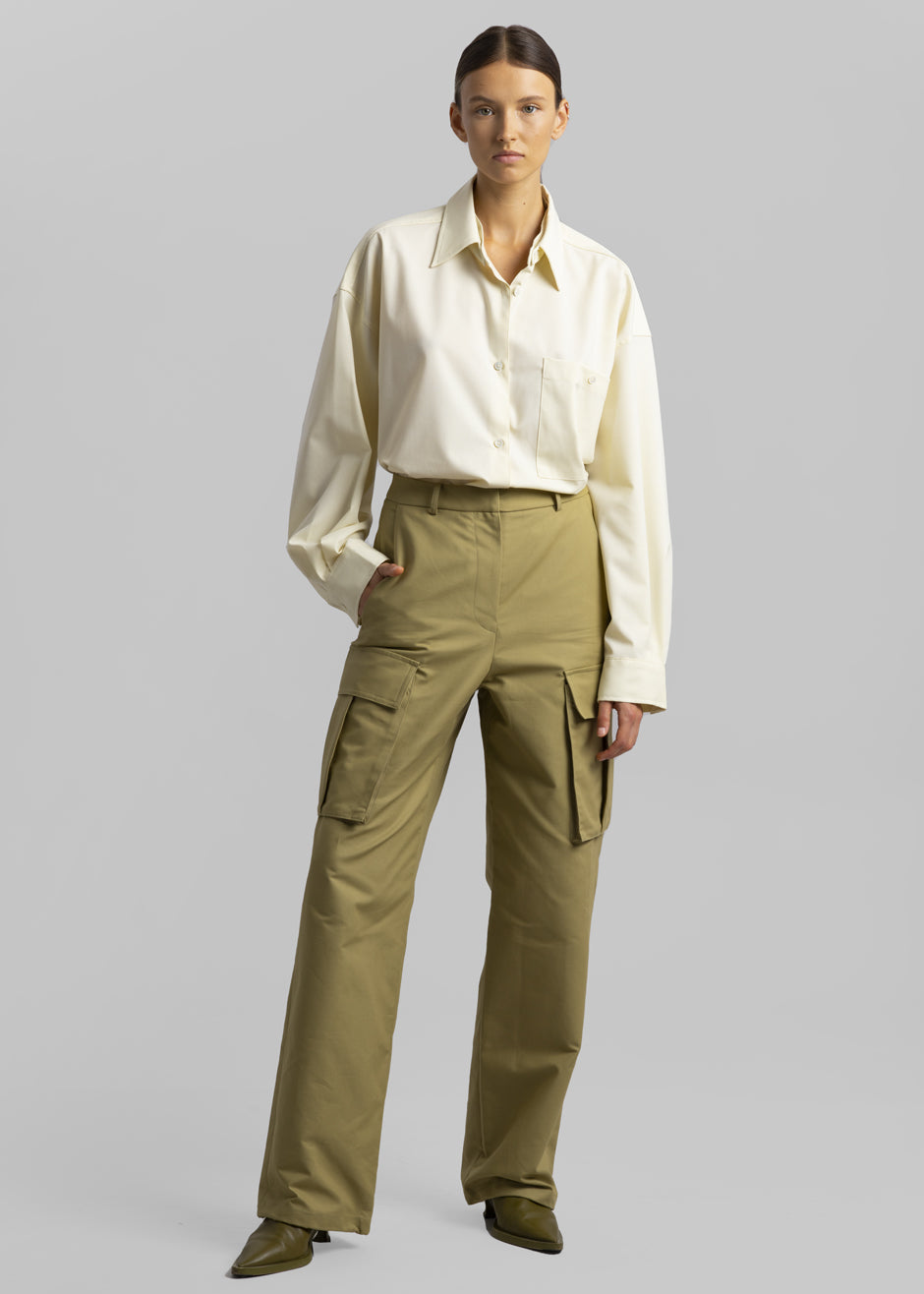 Gia Cargo Pants - Khaki - 2