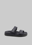 Gia x Pernille Double Strap Sandal - Antracite Shoes Gia Borghini 