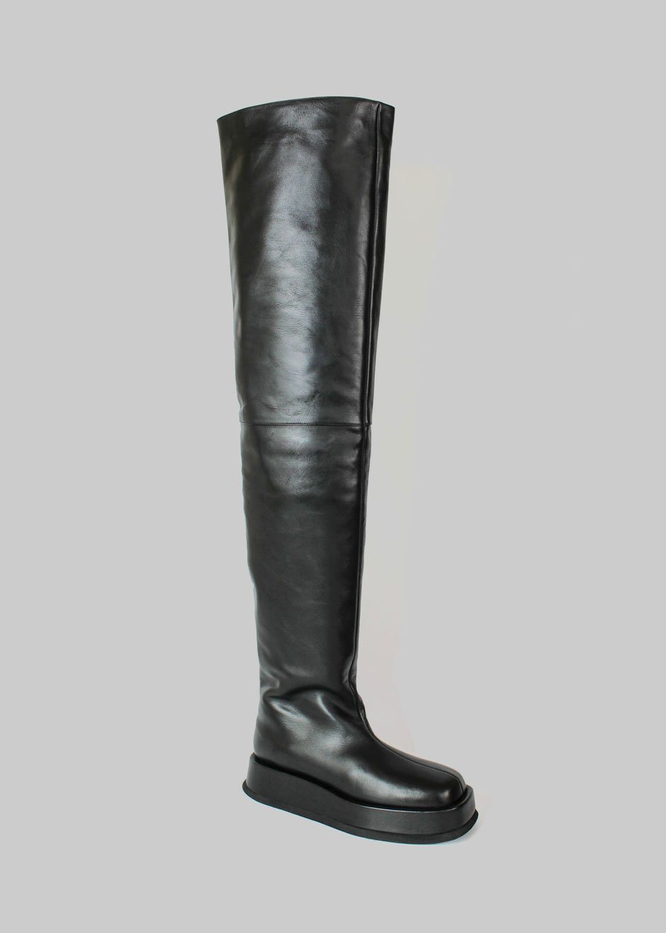 GIA x RHW Rosie 10 Tall Boots - Black - 1