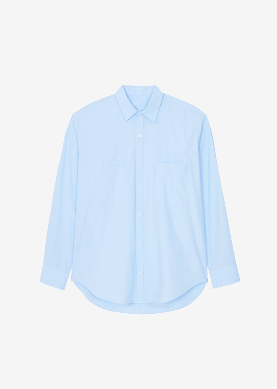 Gus Oversized Shirt - Sky – The Frankie Shop