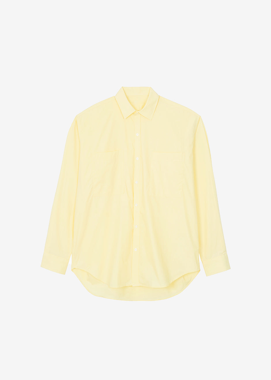 Gus Oversized Shirt - Lemon - 8