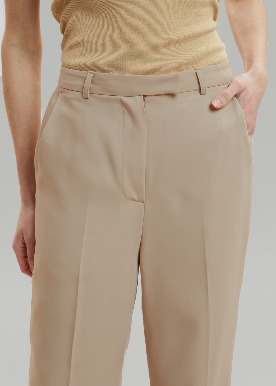 Isla Tailored Trousers - Natural - 6