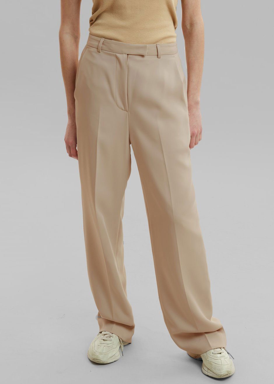 Isla Tailored Trousers - Natural - 4