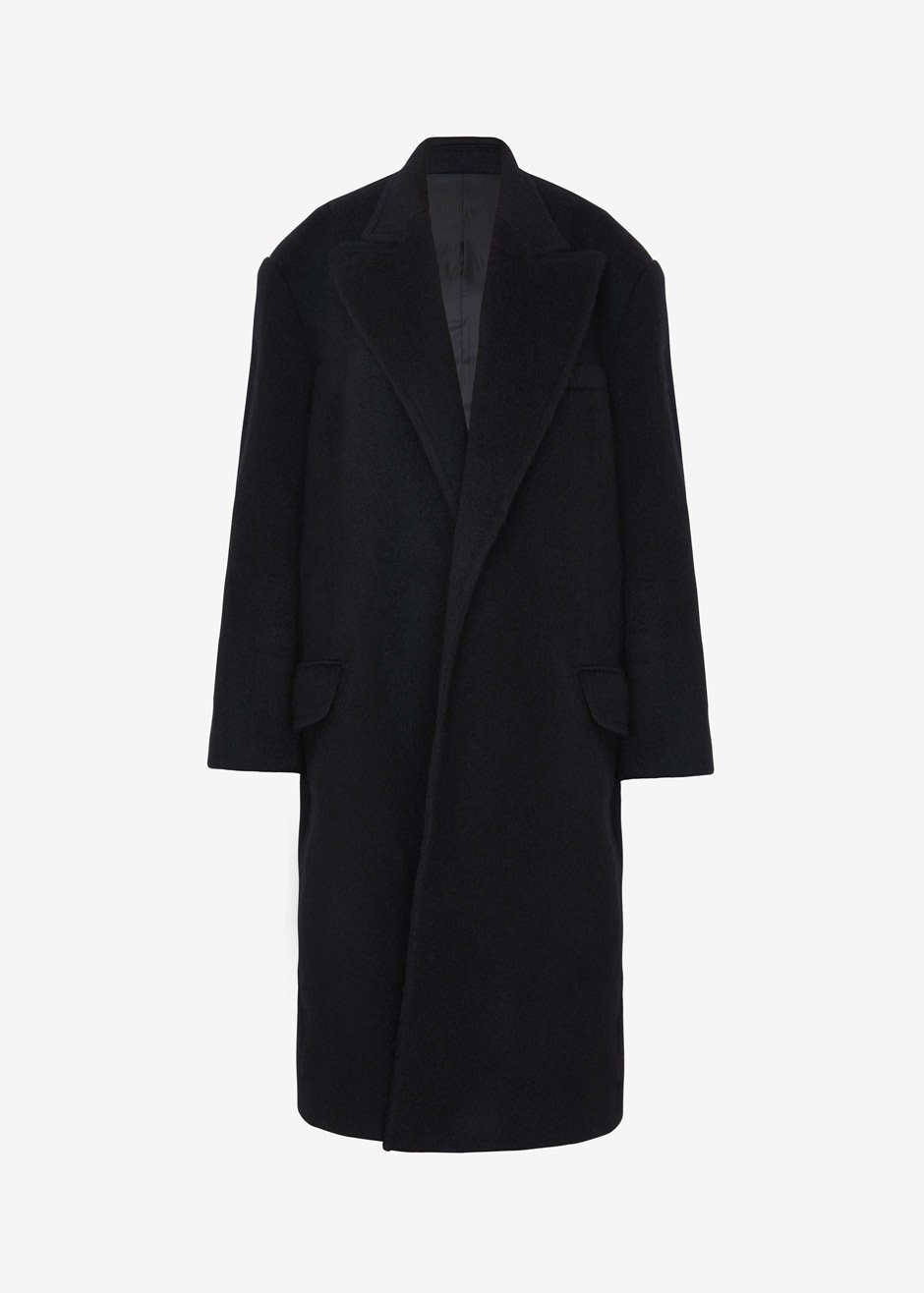John Oversized Coat - Black - 10 - John Oversized Coat - Black Coat [gender-male]