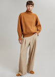 Joya Roll Neck Sweater - Terra Cotta Sweater The Frankie Shop 