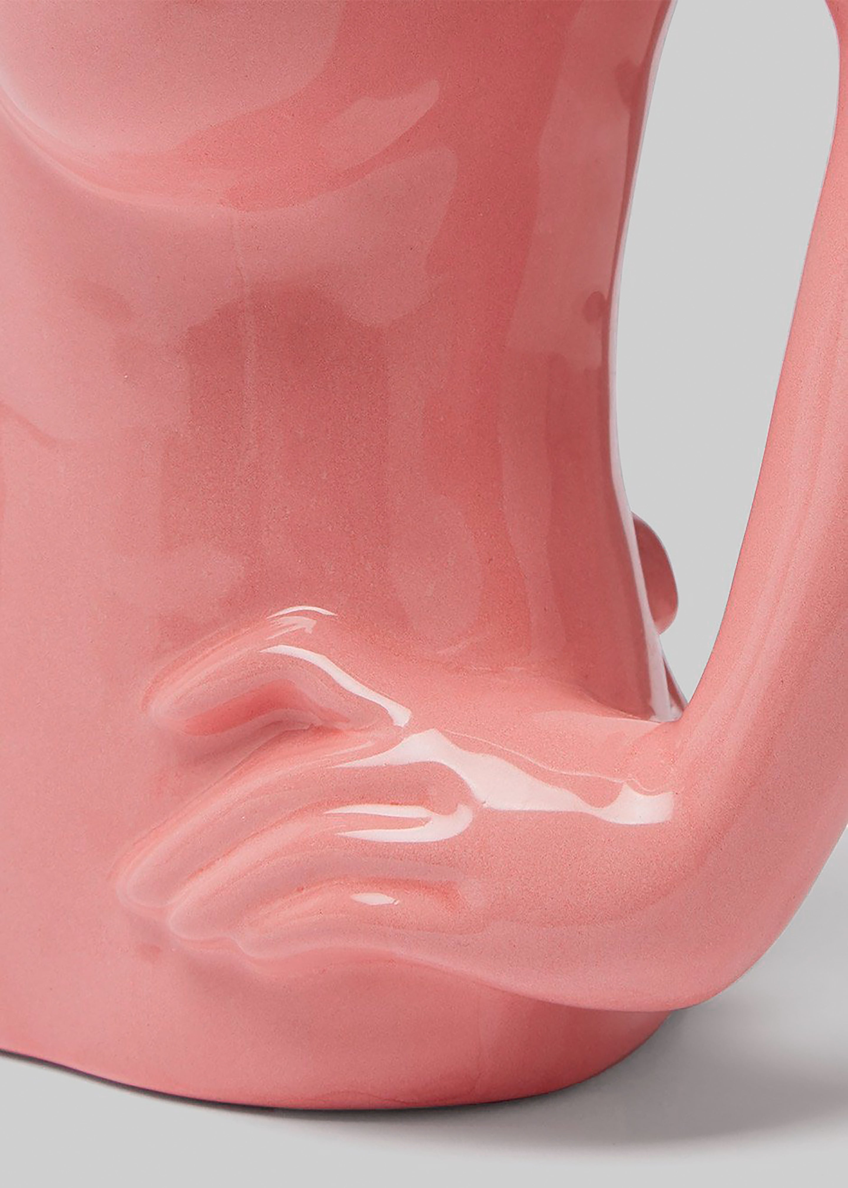 Anissa Kermiche Jugs Jug Ceramic Vase - Hot Pink - 5