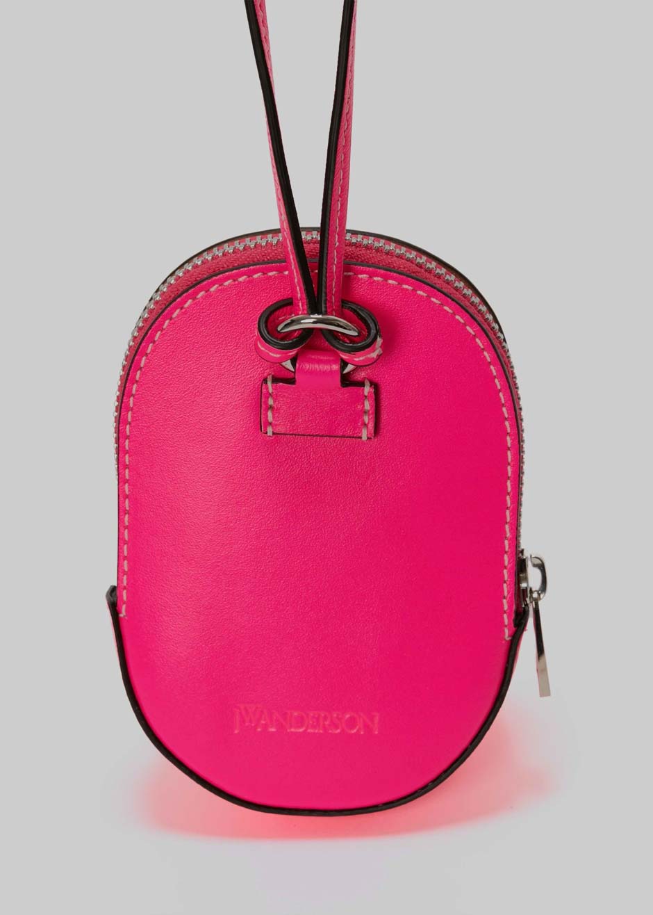 JW Anderson Nano Cap Bag - Neon Pink – The Frankie Shop