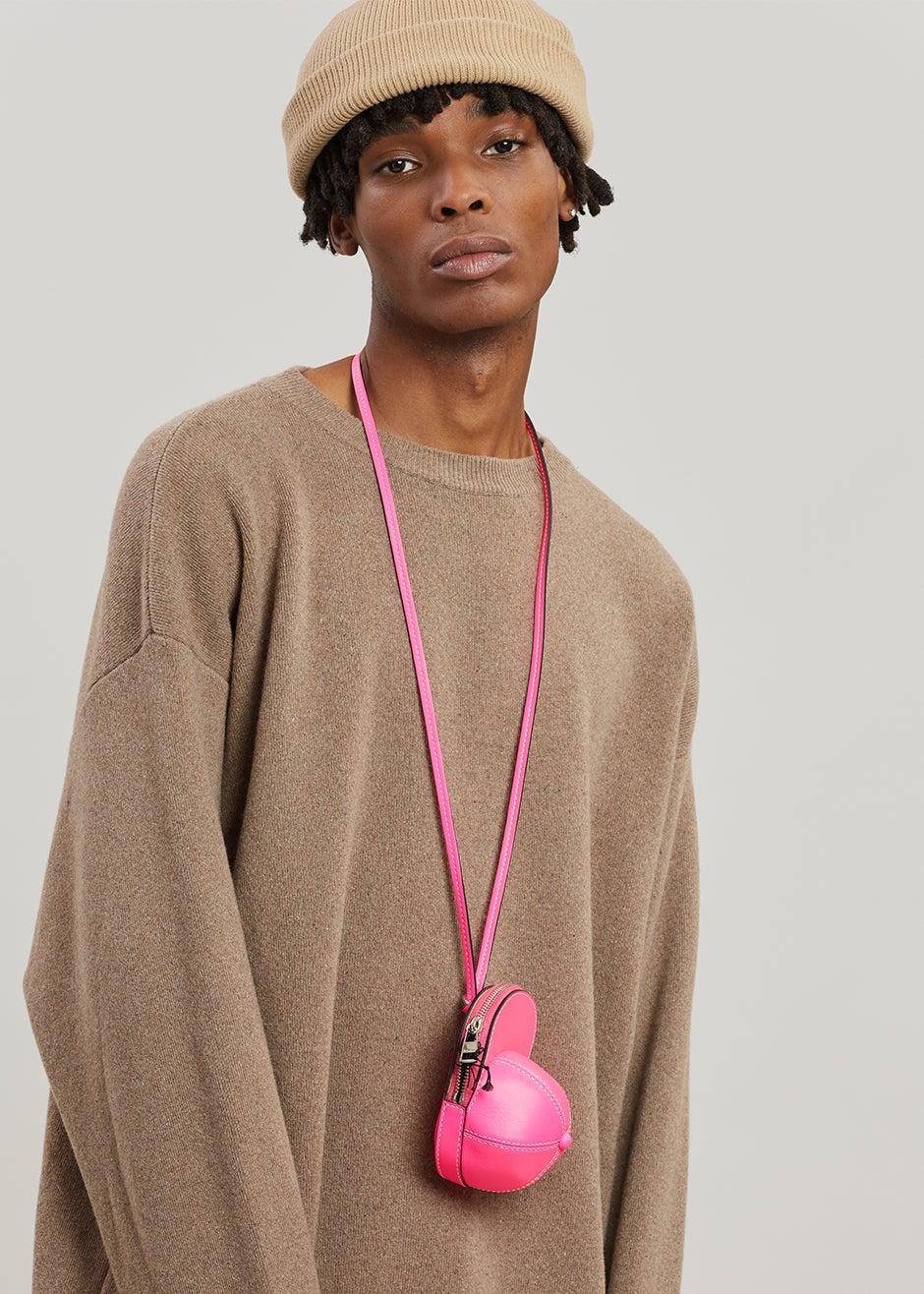 JW Anderson Nano Cap Bag - Neon Pink – The Frankie Shop