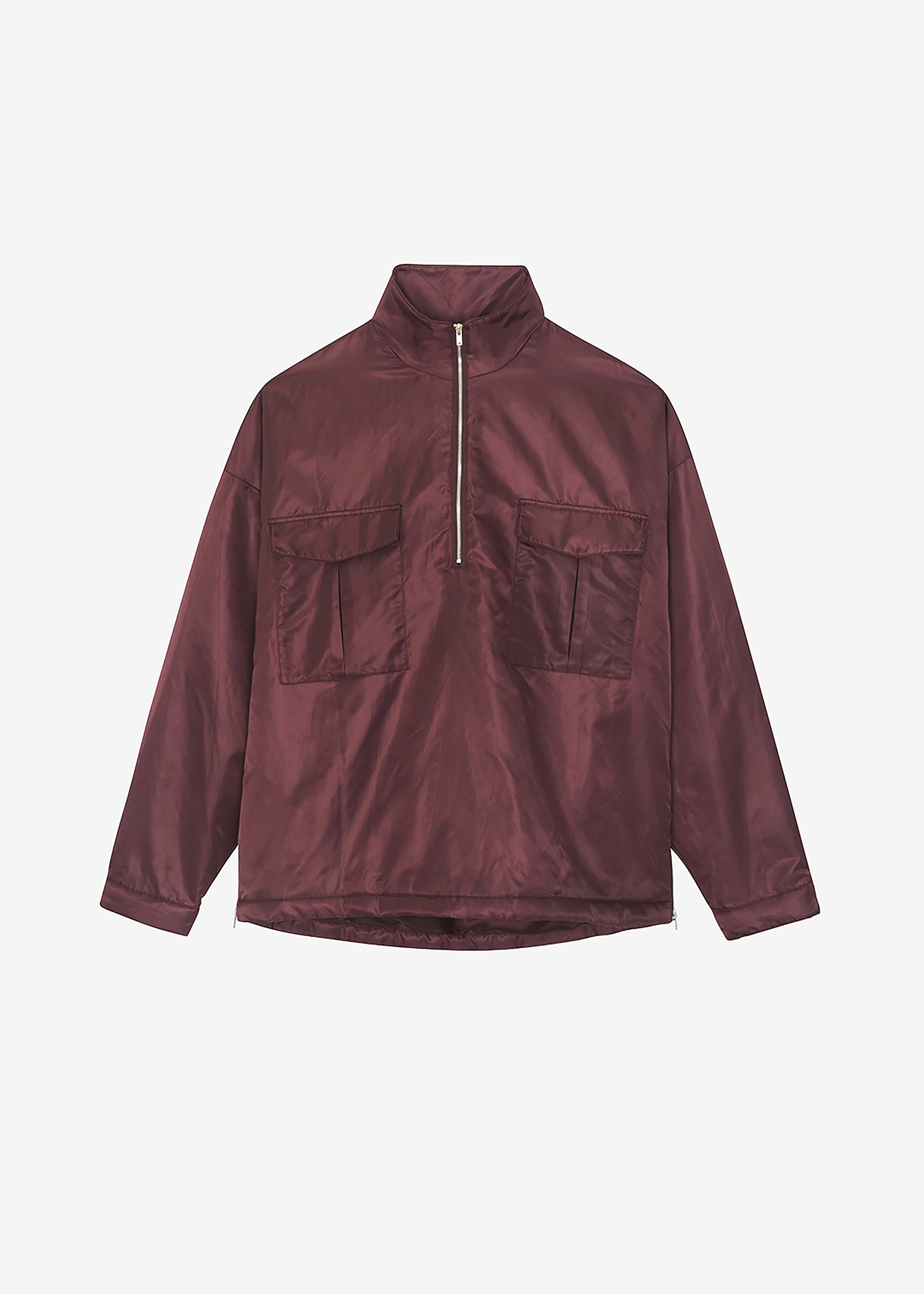 Maroon 2025 anorak jacket