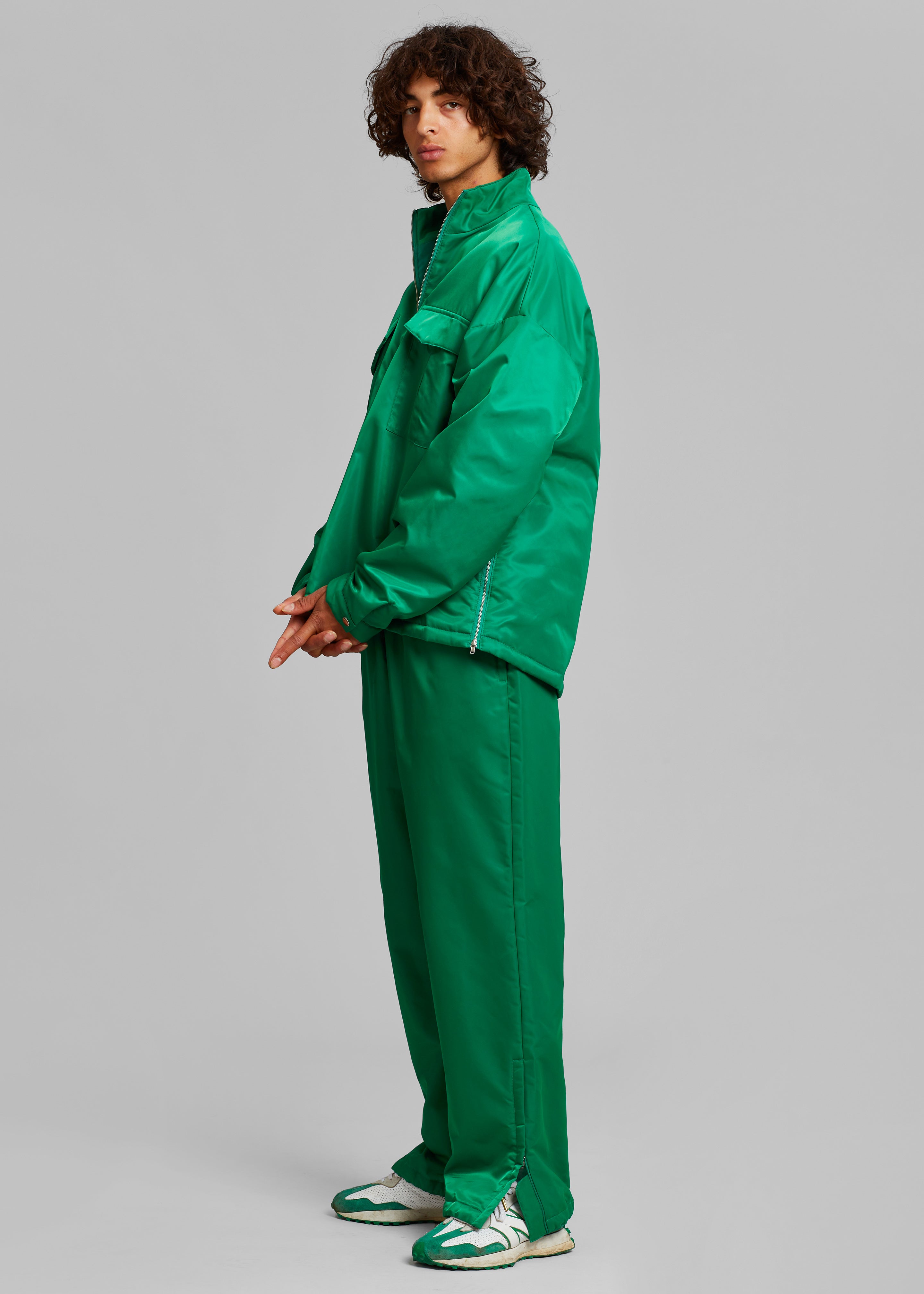 Kevin Anorak Jacket Kelly Green – The Frankie Shop