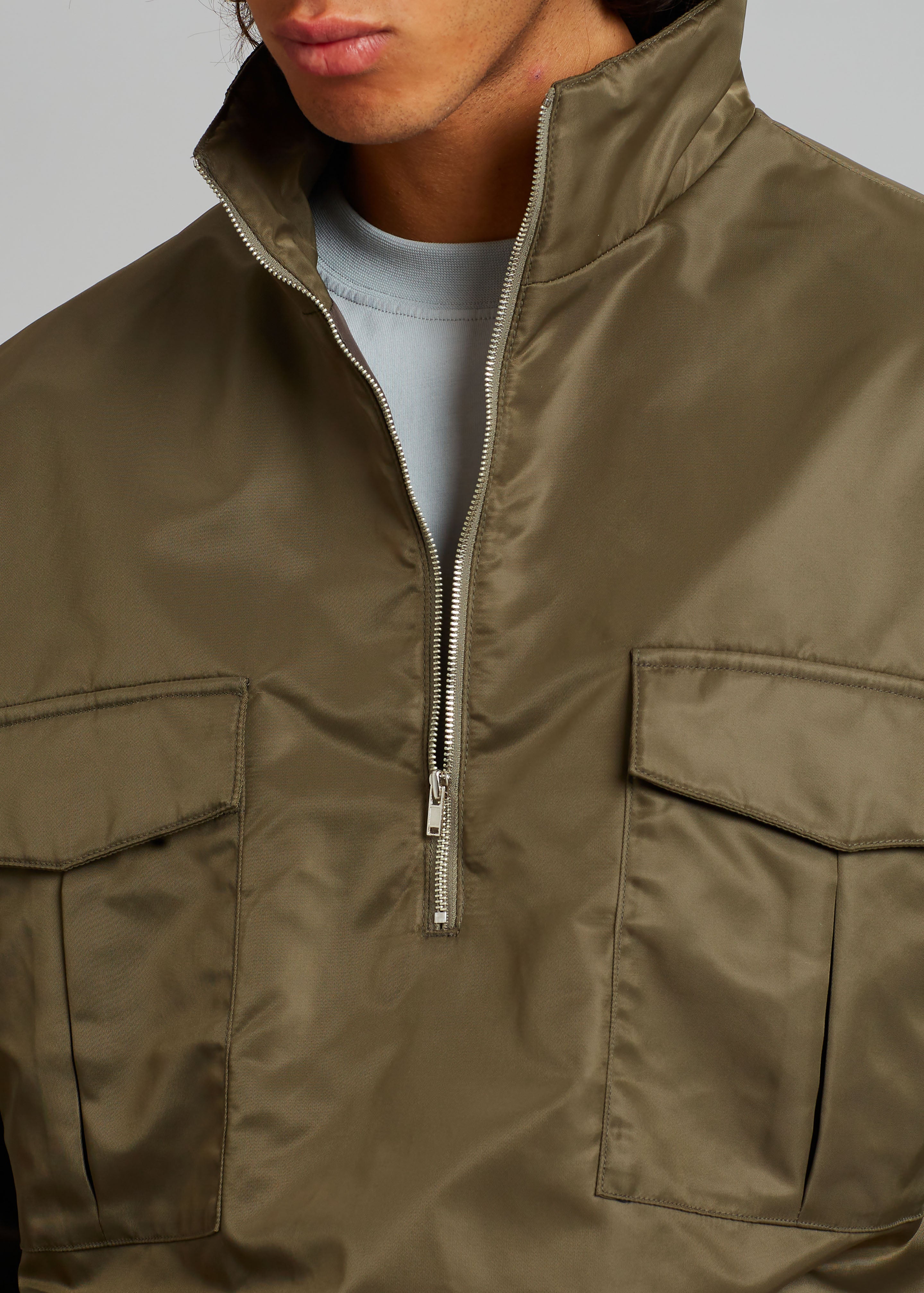 Kevin Anorak Jacket - Khaki Brown - 12