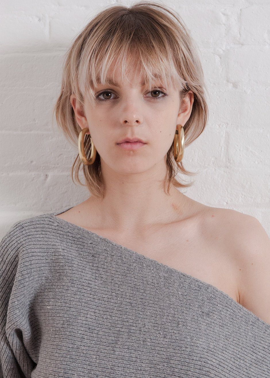 Laura Lombardi Curve Earrings - Gold - 2