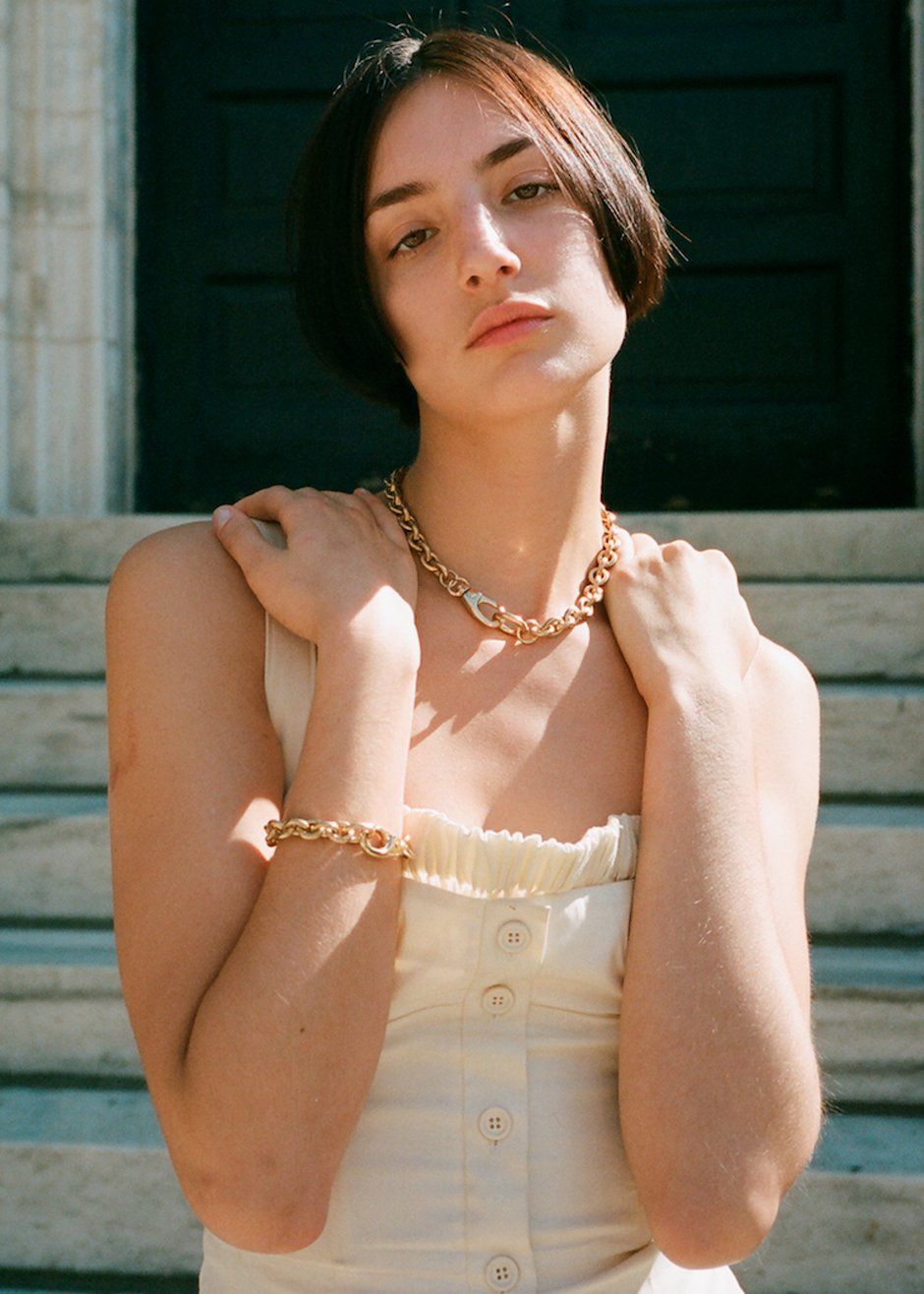 Laura Lombardi Cable Bracelet - Gold - 4