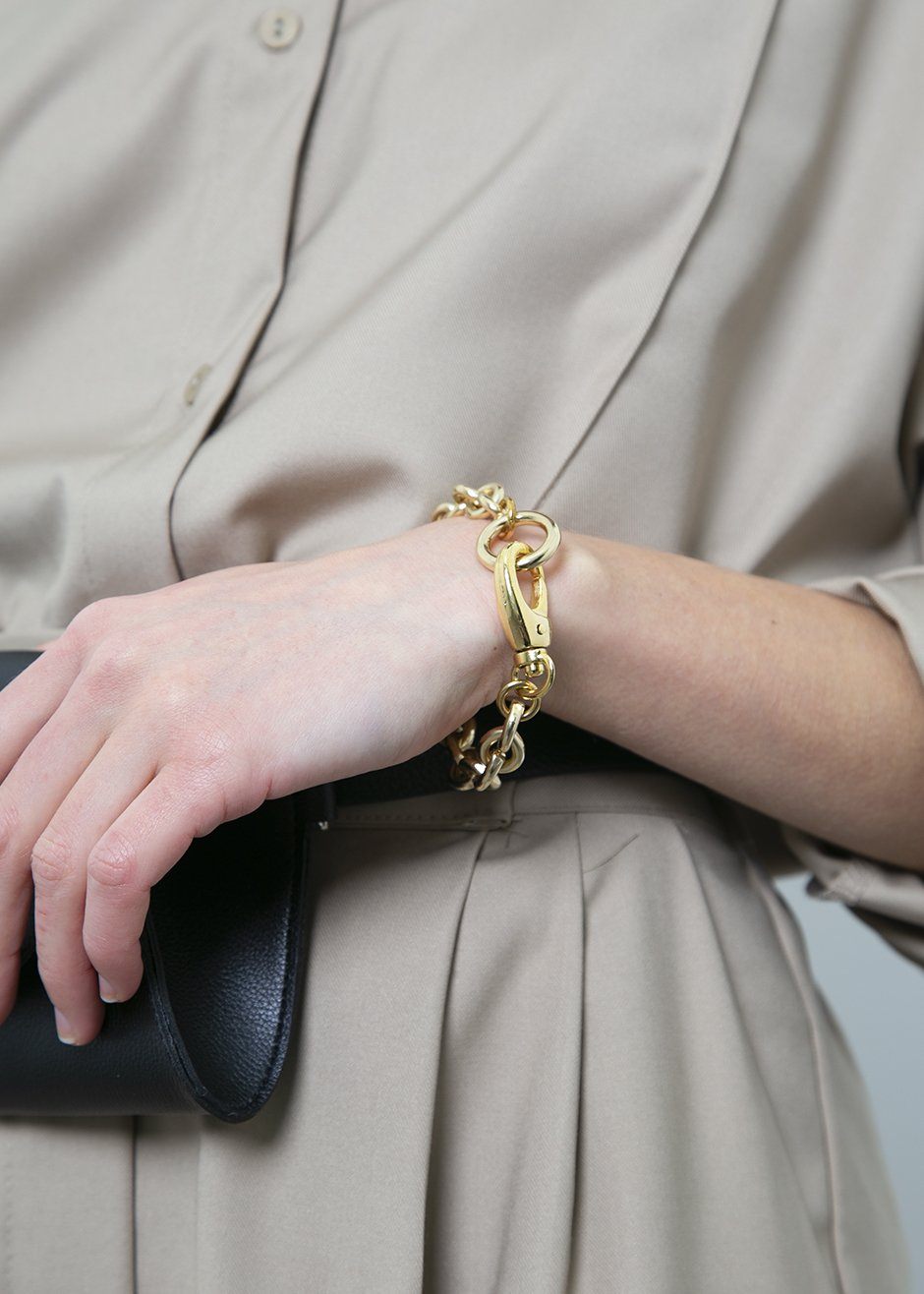Laura Lombardi Cable Chain Bracelet - Gold – The Frankie Shop