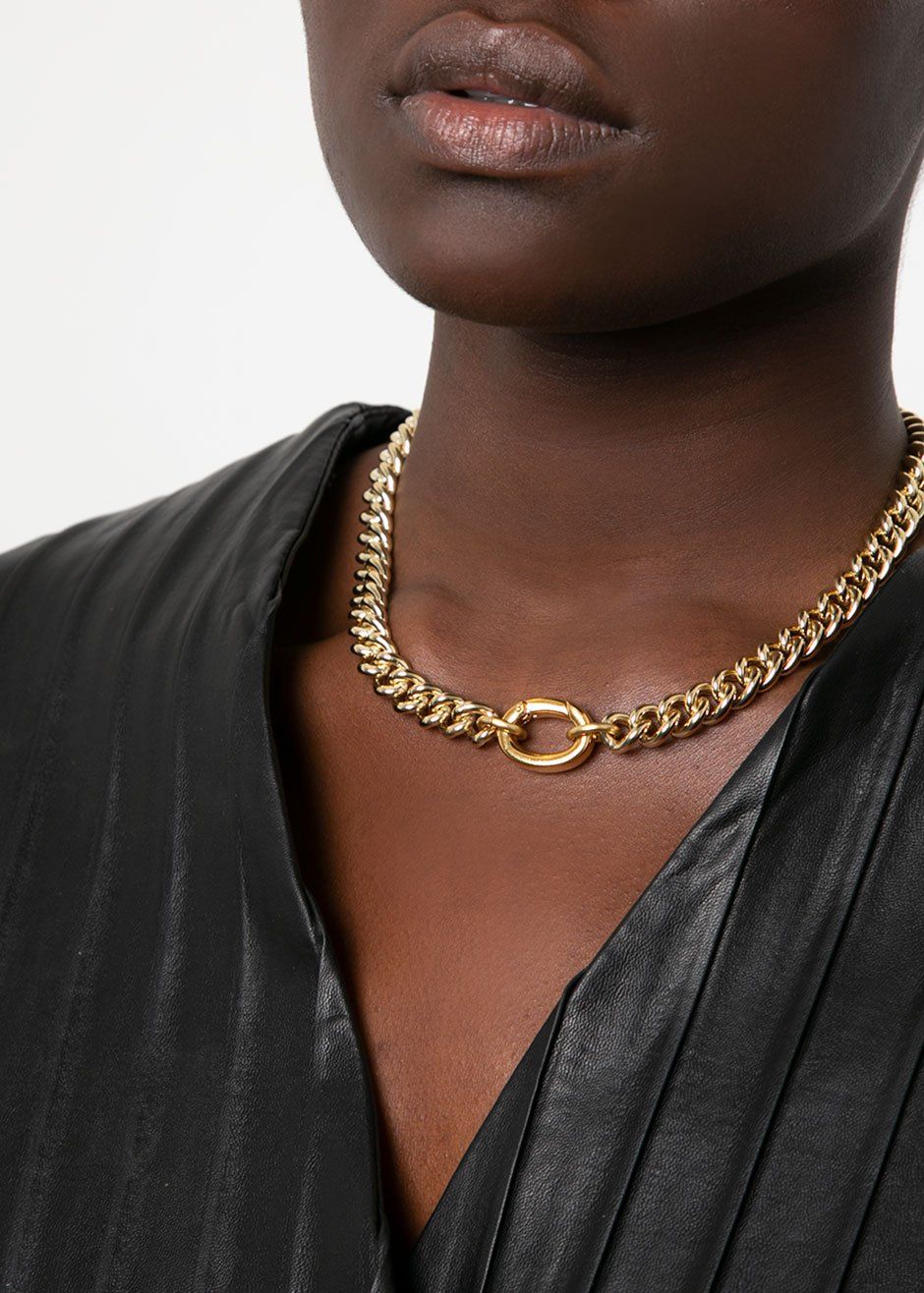 Laura Lombardi Presa Chain Necklace - Gold – The Frankie Shop