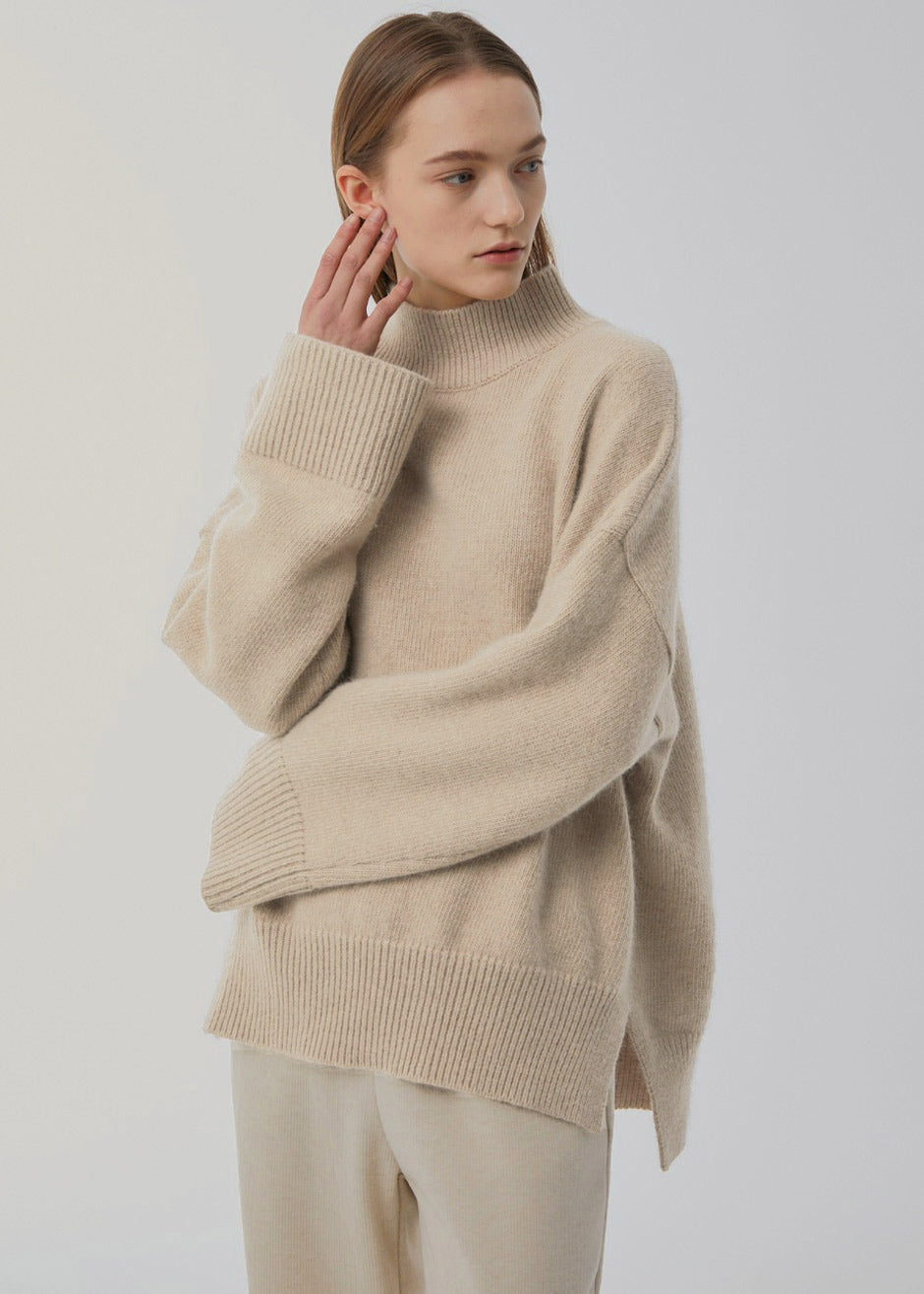 Laurie Knit Sweater - Sand - 5