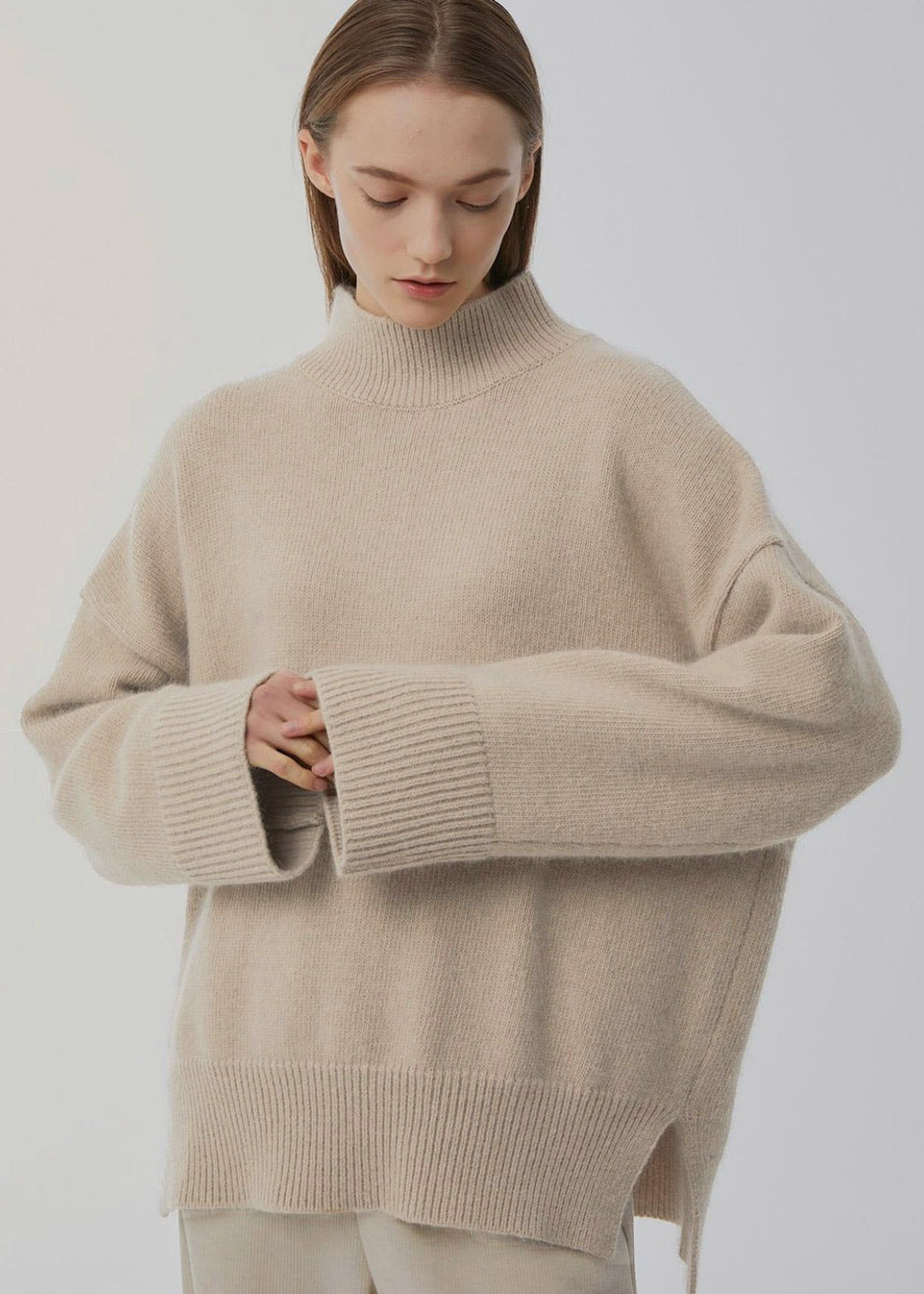 Laurie Knit Sweater - Sand - 2